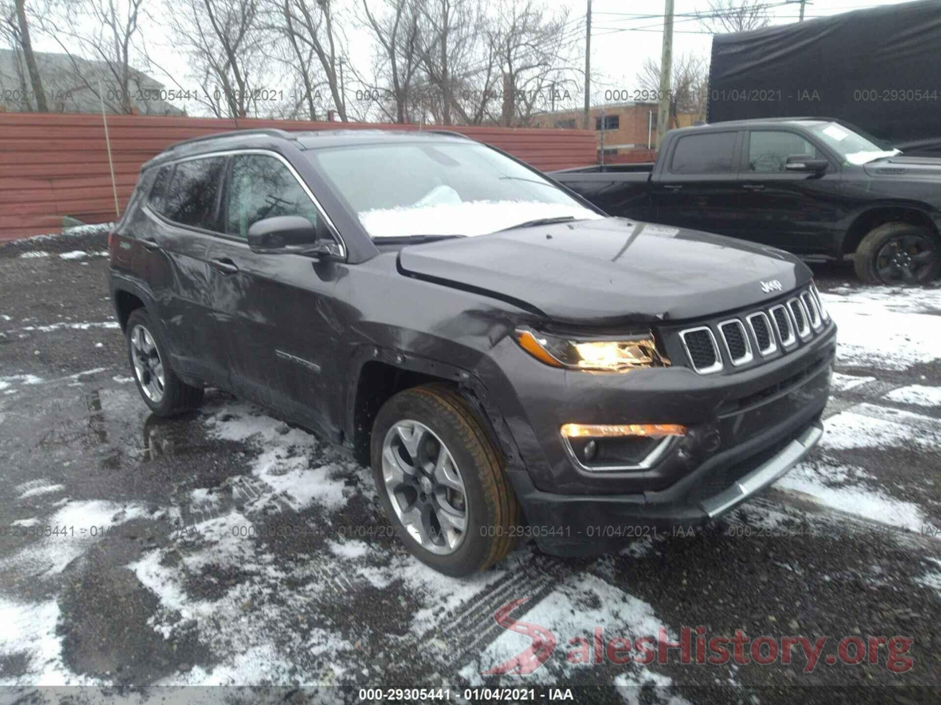 3C4NJDCB7KT641773 2019 JEEP COMPASS