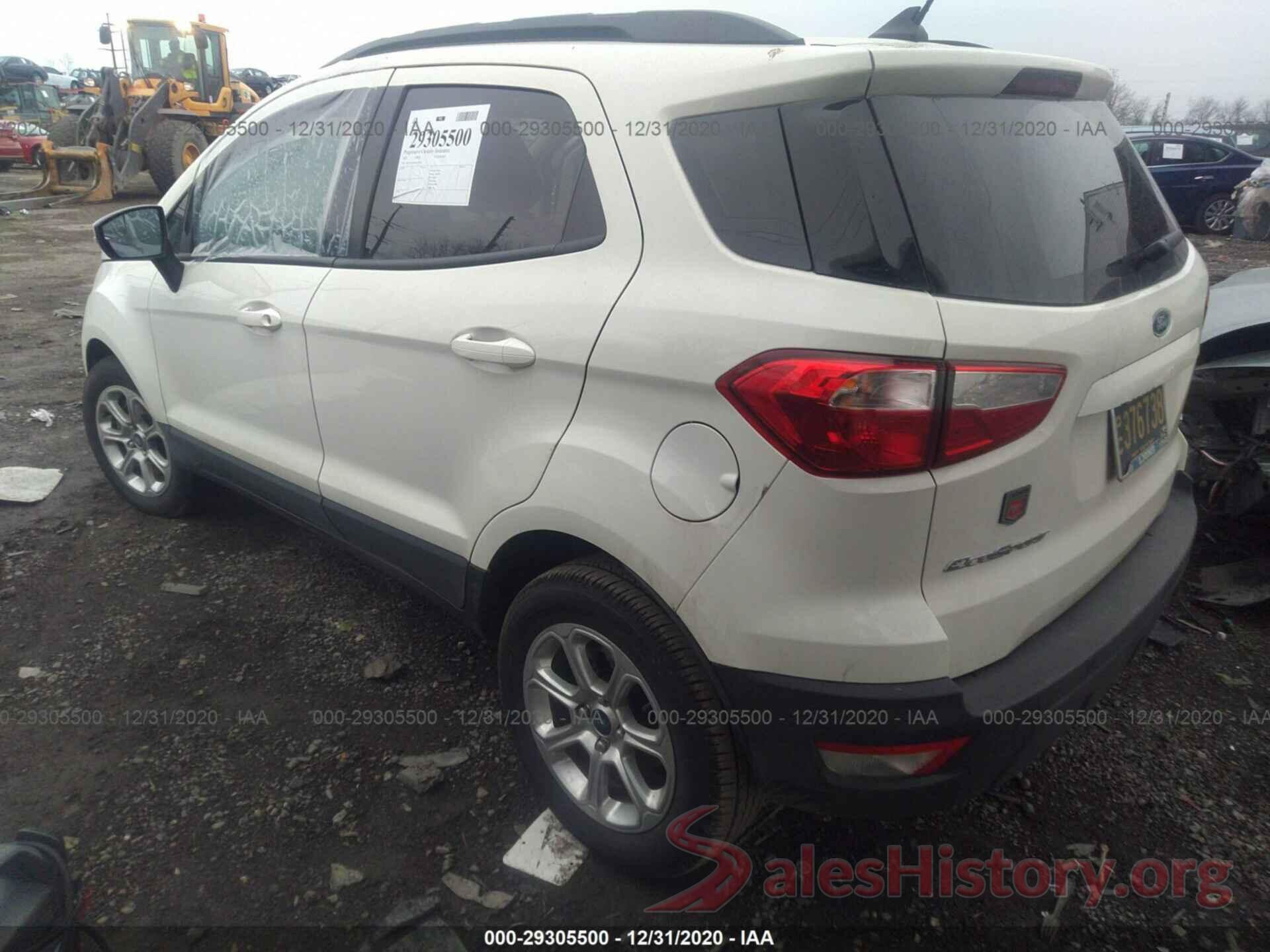 MAJ3S2GE4LC320029 2020 FORD ECOSPORT