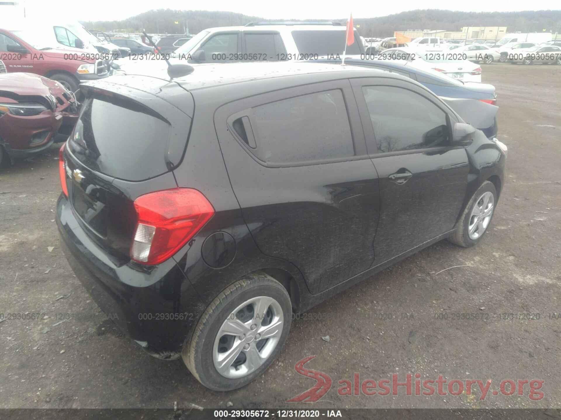 KL8CB6SA2LC464323 2020 CHEVROLET SPARK