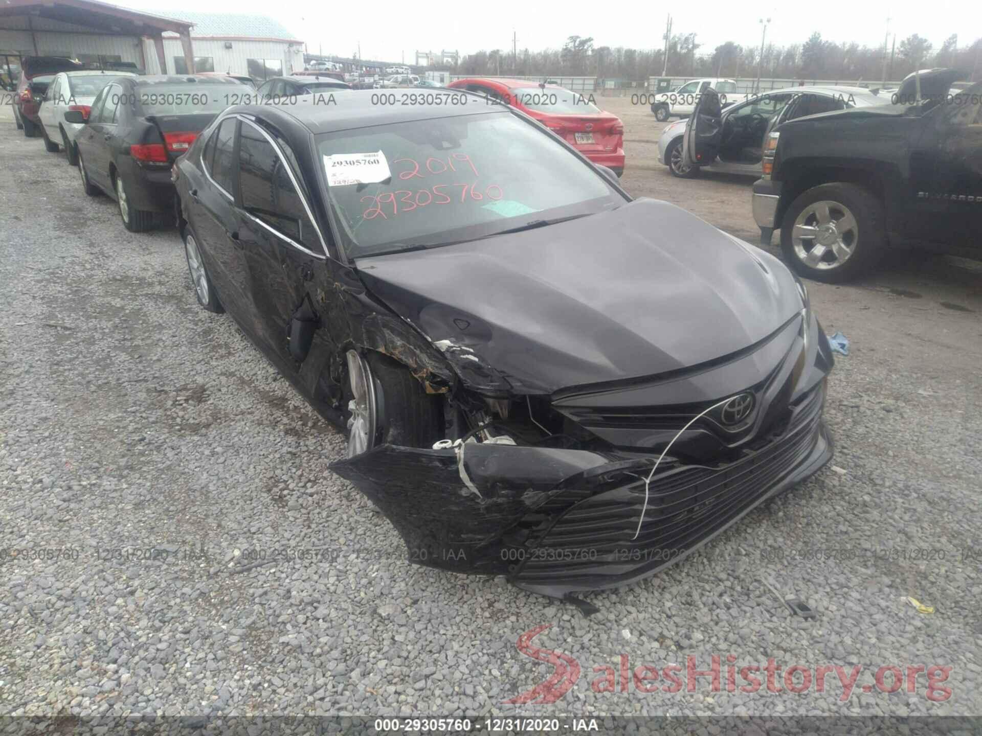 4T1B11HK1KU161739 2019 TOYOTA CAMRY