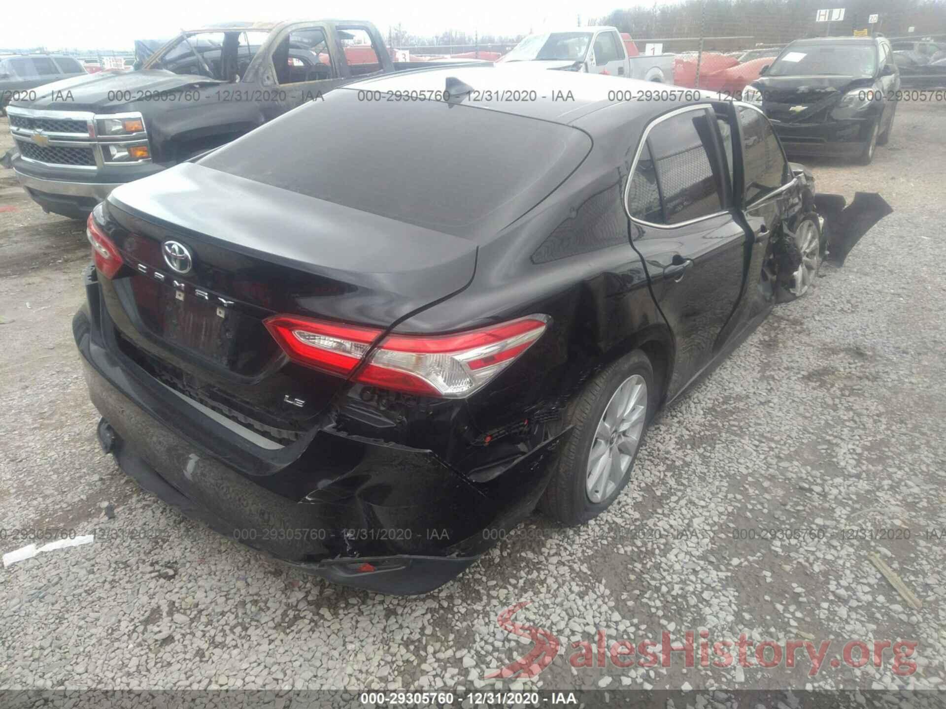 4T1B11HK1KU161739 2019 TOYOTA CAMRY