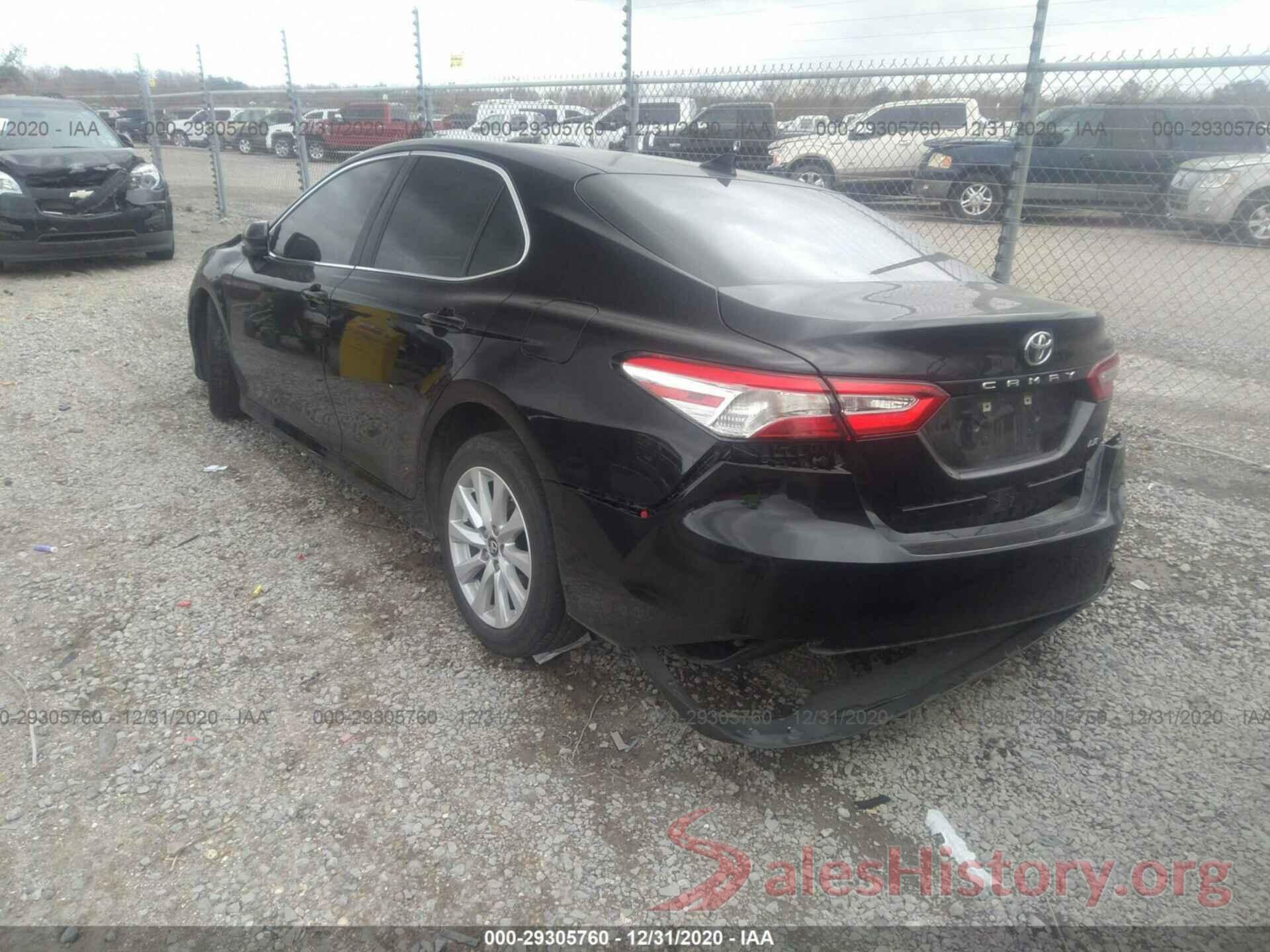 4T1B11HK1KU161739 2019 TOYOTA CAMRY