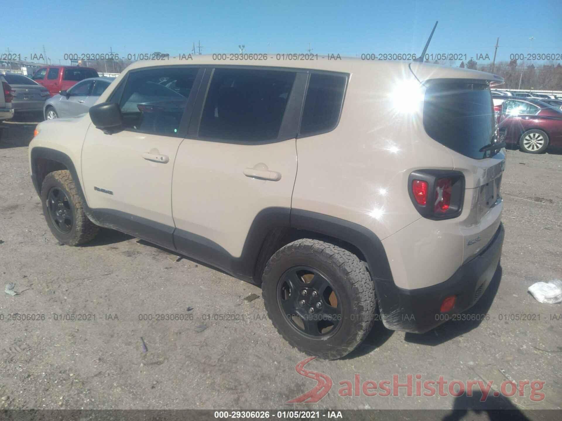 ZACCJBATXGPE19816 2016 JEEP RENEGADE