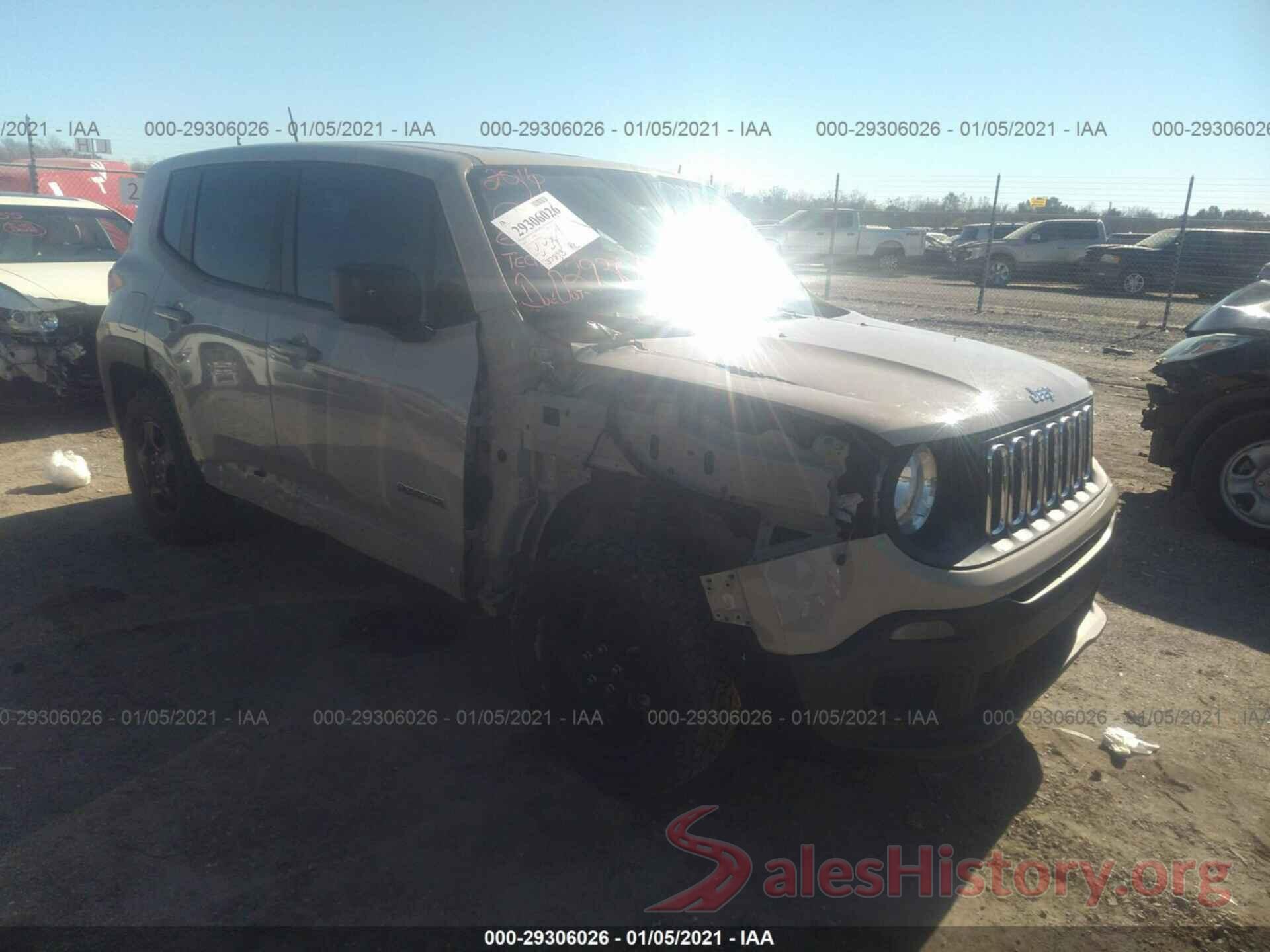 ZACCJBATXGPE19816 2016 JEEP RENEGADE