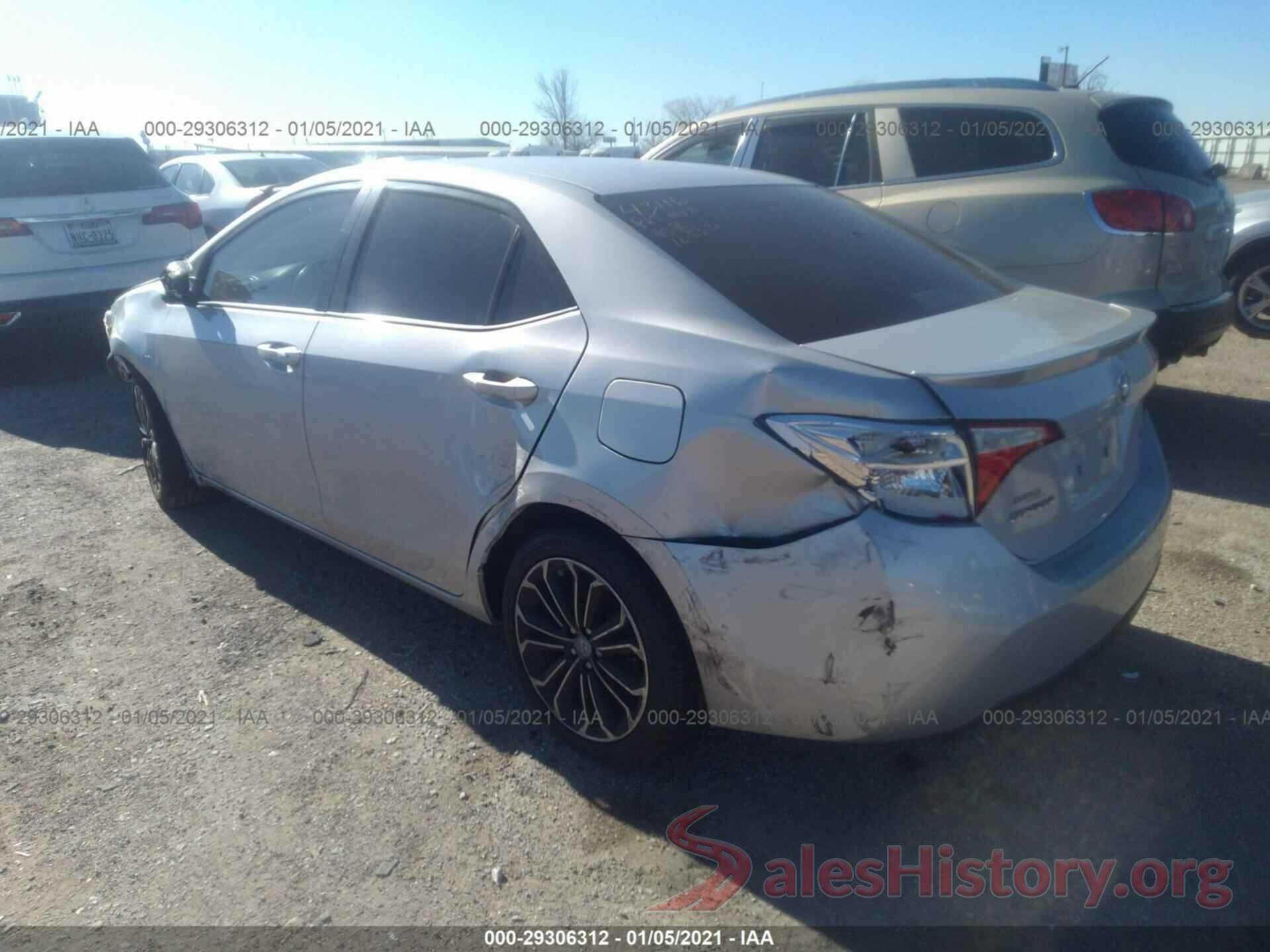 5YFBURHE6GP402154 2016 TOYOTA COROLLA