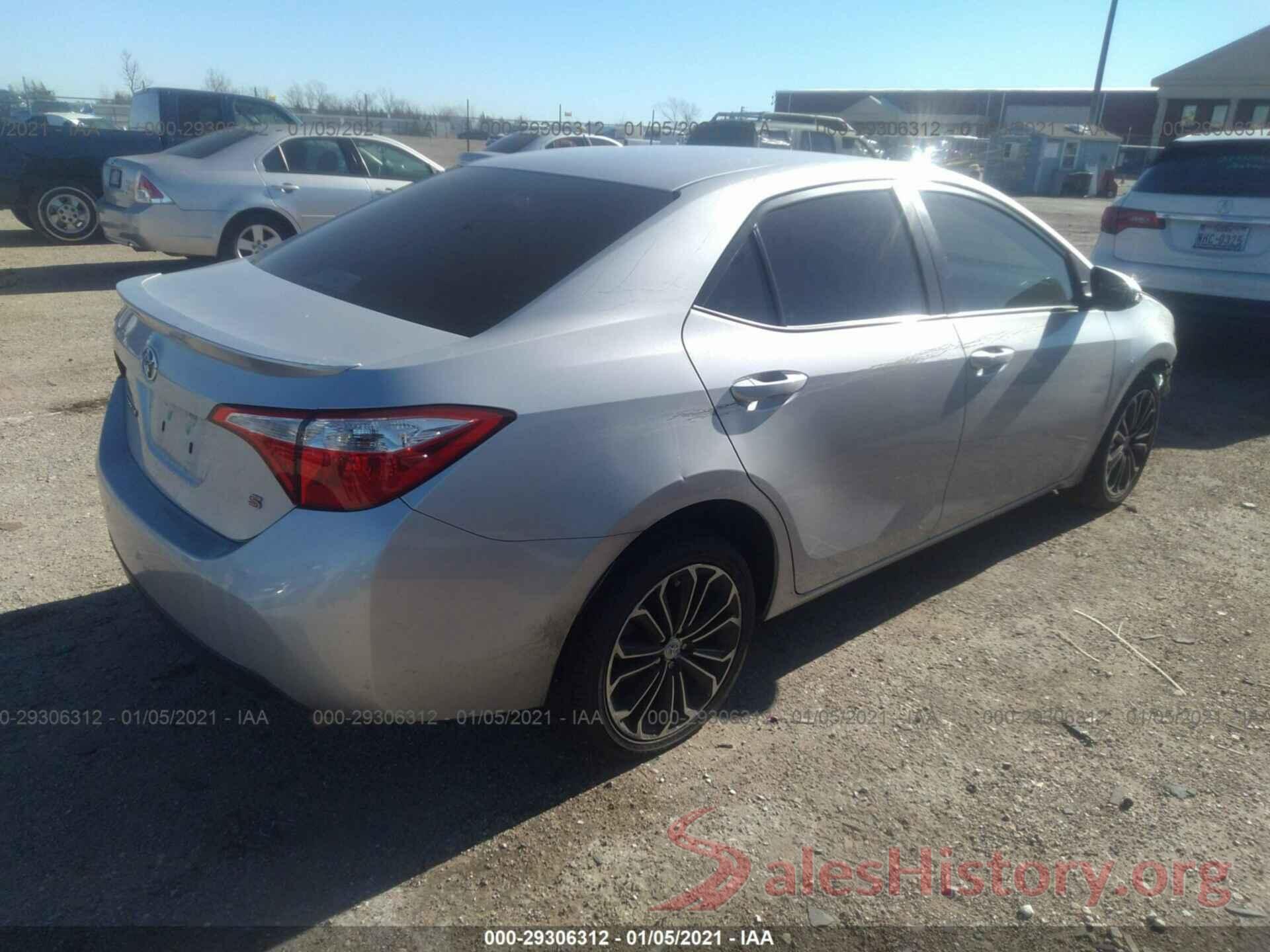 5YFBURHE6GP402154 2016 TOYOTA COROLLA