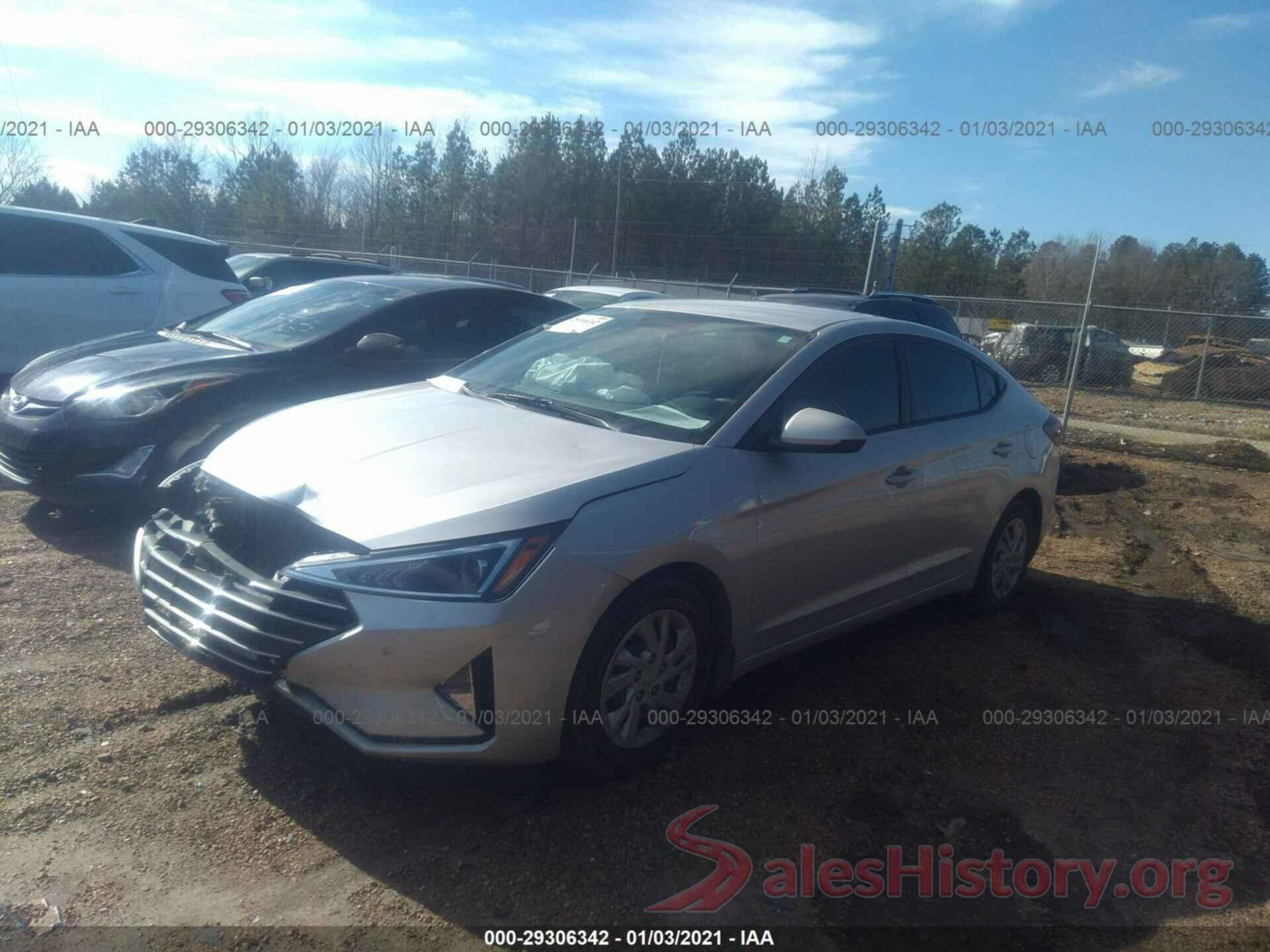 5NPD74LF4KH486001 2019 HYUNDAI ELANTRA