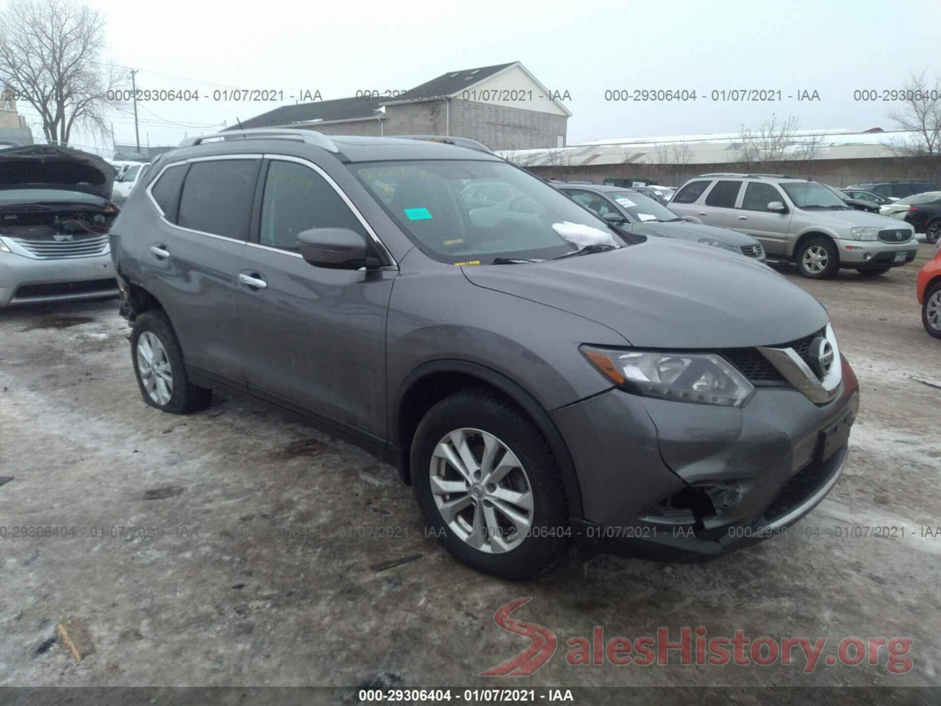 5N1AT2MV0GC847649 2016 NISSAN ROGUE