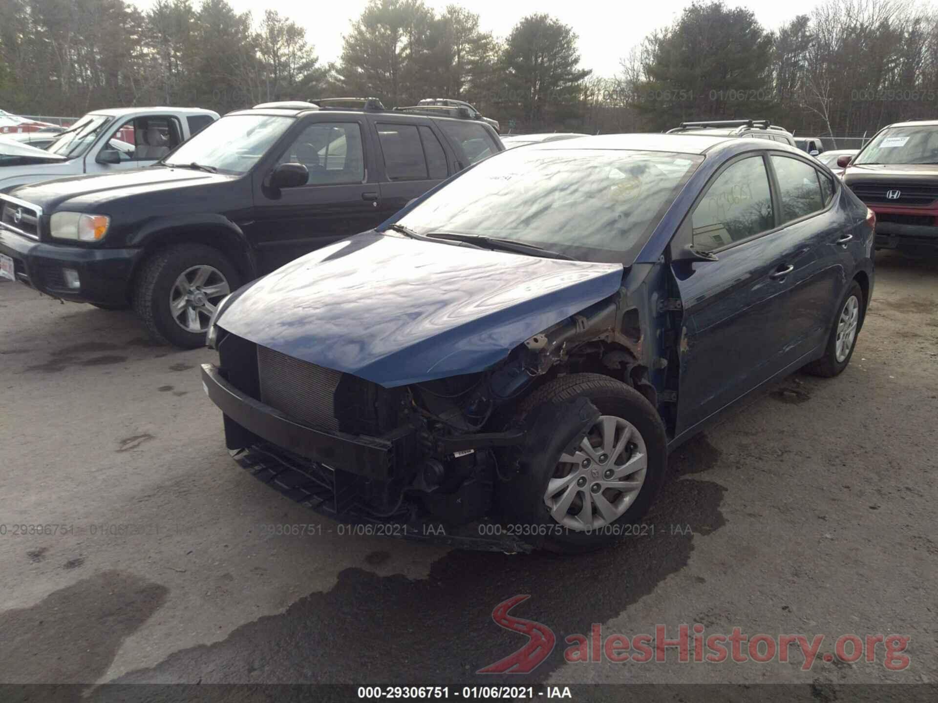 5NPD74LF7HH143921 2017 HYUNDAI ELANTRA