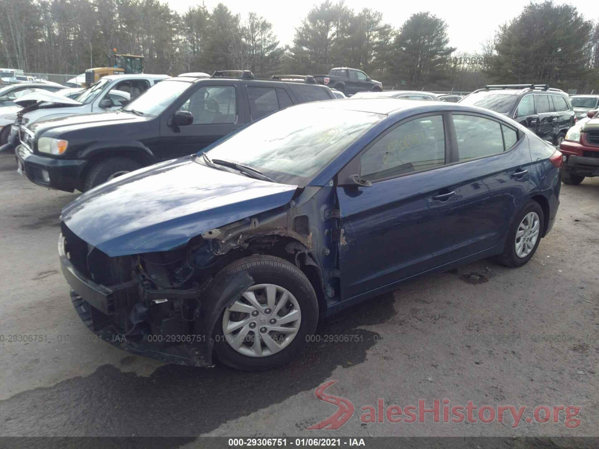 5NPD74LF7HH143921 2017 HYUNDAI ELANTRA