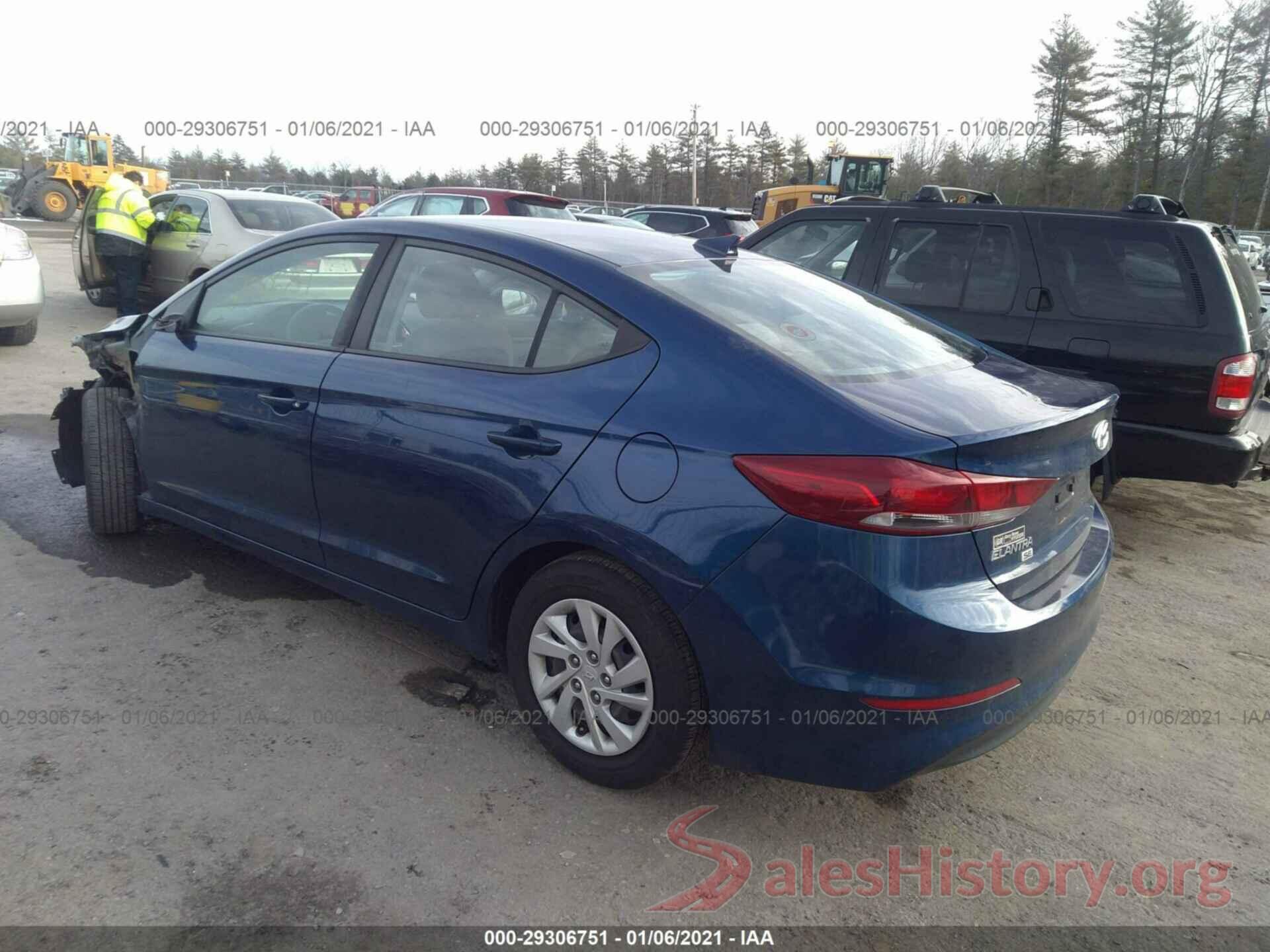 5NPD74LF7HH143921 2017 HYUNDAI ELANTRA