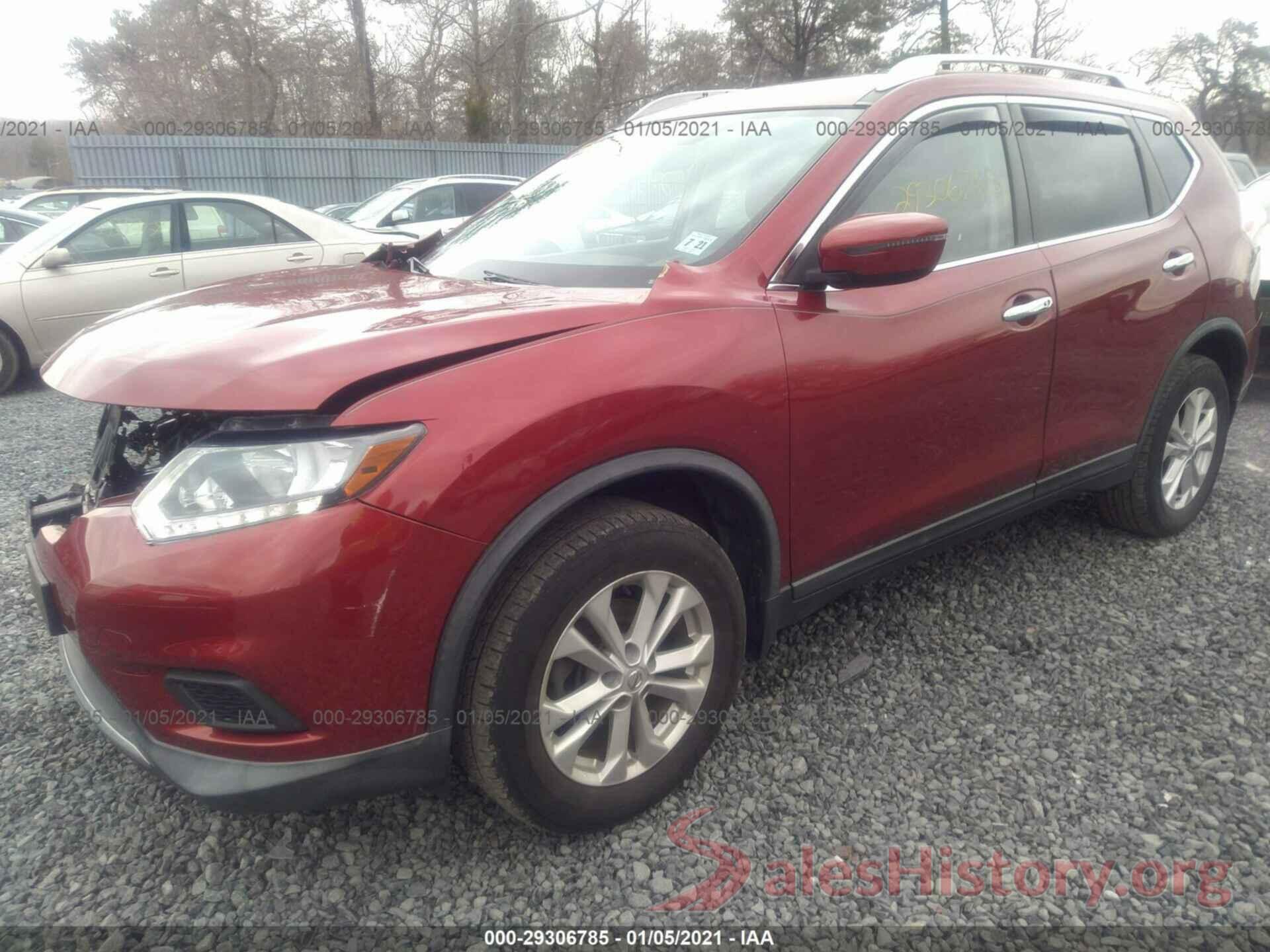 KNMAT2MVXGP699815 2016 NISSAN ROGUE