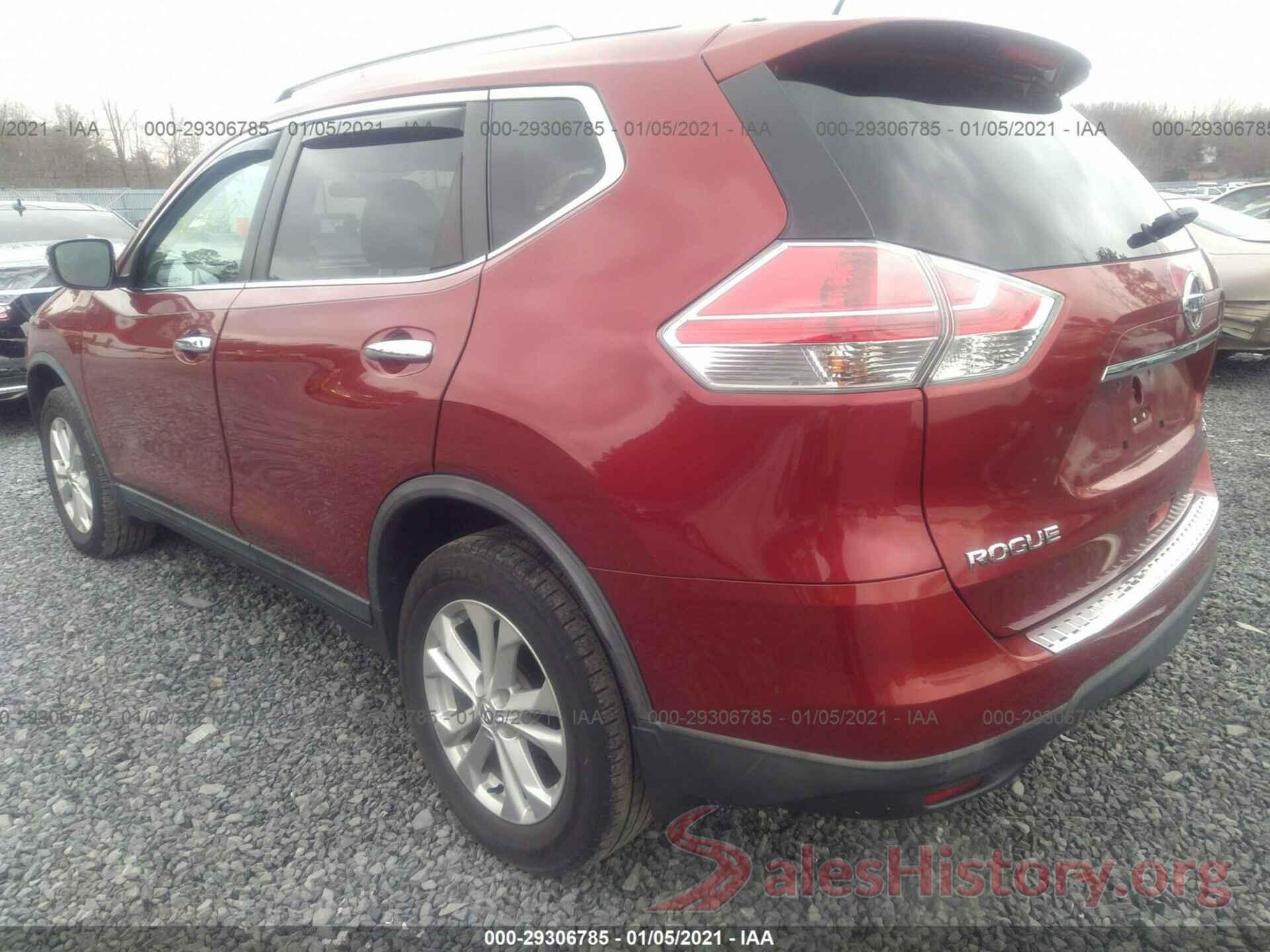 KNMAT2MVXGP699815 2016 NISSAN ROGUE