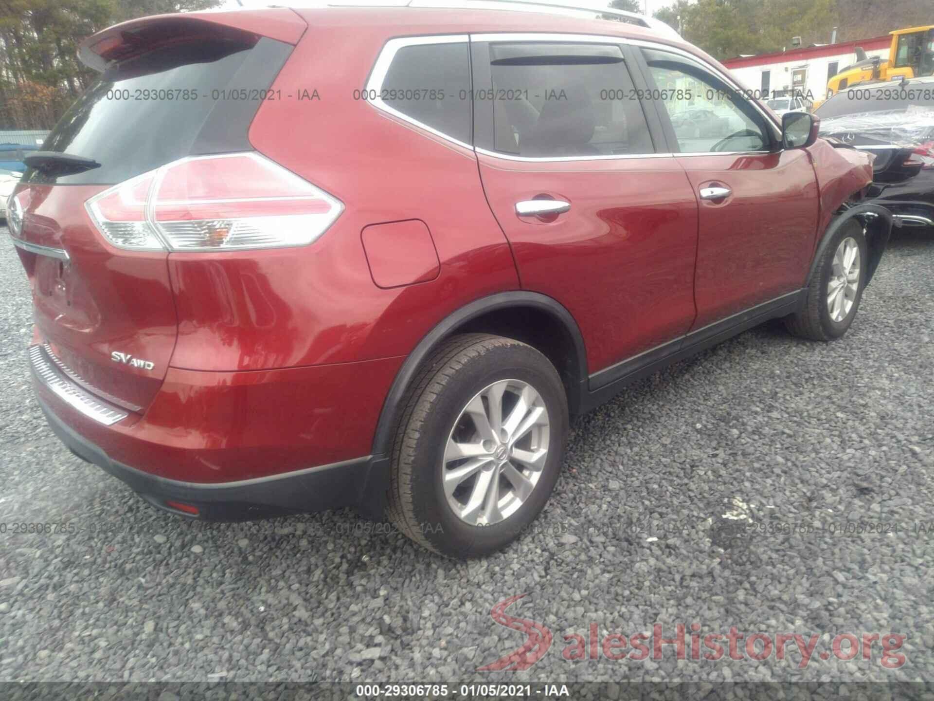 KNMAT2MVXGP699815 2016 NISSAN ROGUE