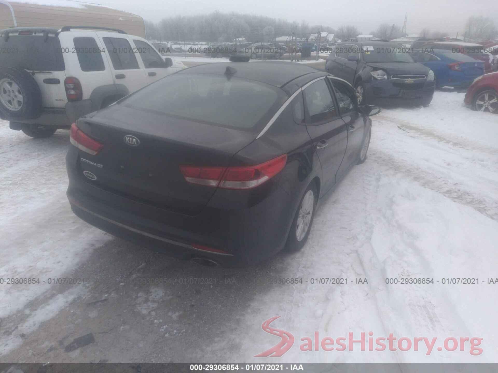 5XXGT4L3XGG108783 2016 KIA OPTIMA