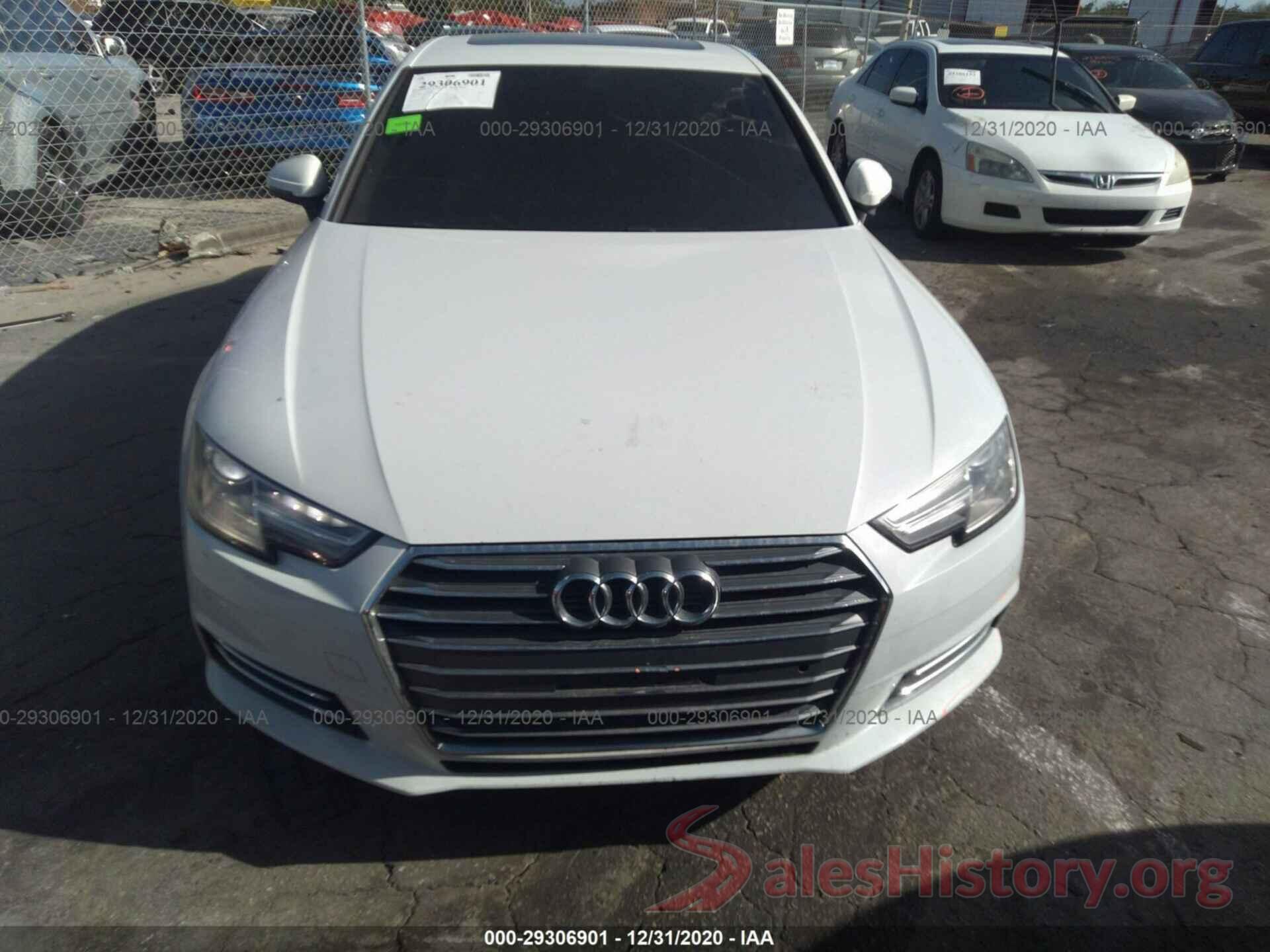 WAUGNAF46HN016196 2017 AUDI A4