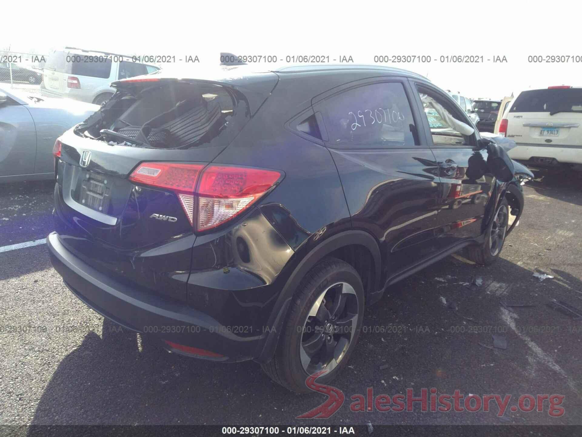 3CZRU6H71JM702210 2018 HONDA HR-V