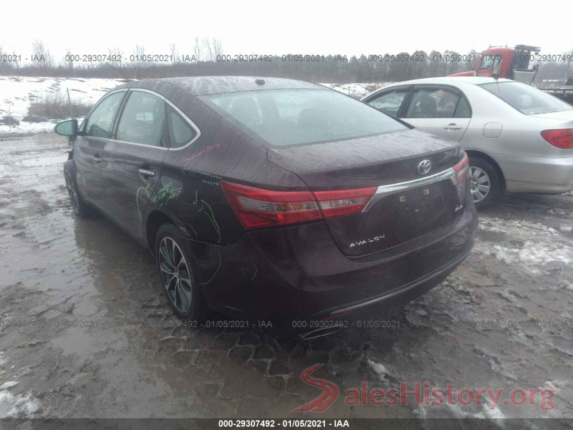 4T1BK1EB5HU256735 2017 TOYOTA AVALON