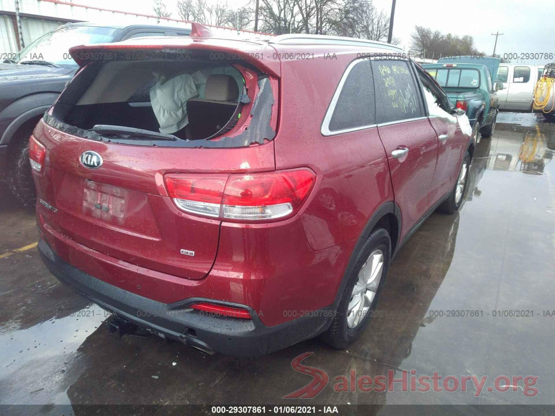 5XYPG4A38GG121471 2016 KIA SORENTO