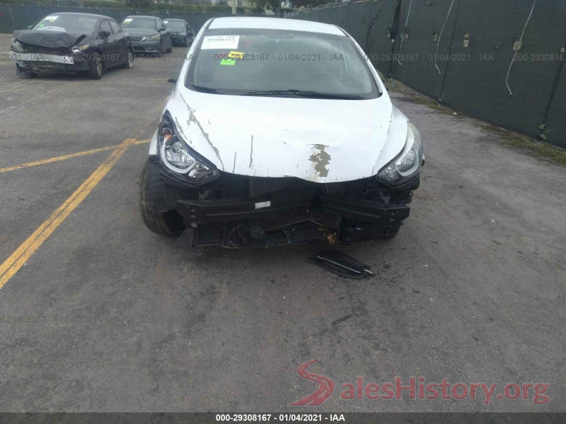 5NPDH4AE2GH668245 2016 HYUNDAI ELANTRA