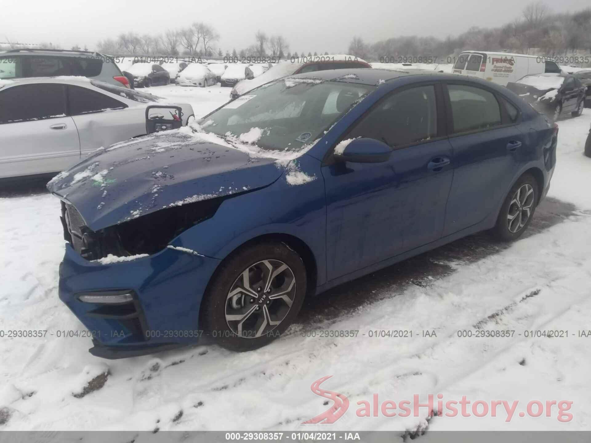 3KPF24AD5LE216287 2020 KIA FORTE