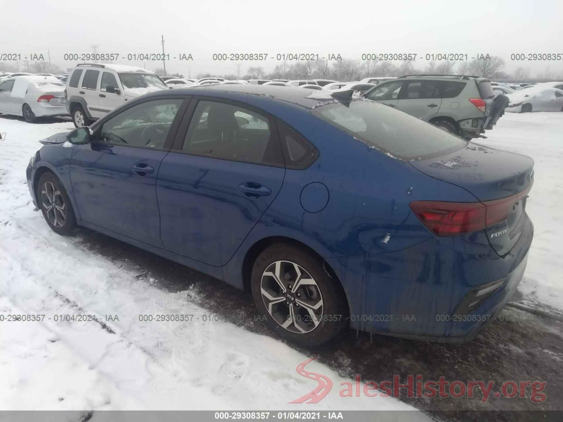 3KPF24AD5LE216287 2020 KIA FORTE