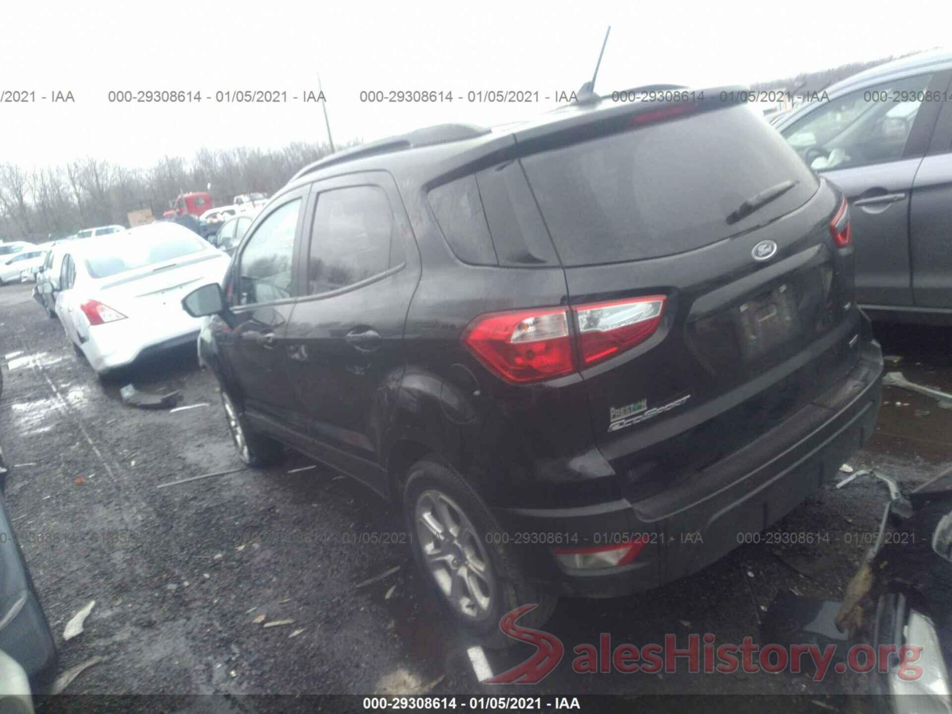 MAJ3S2GE3KC297311 2019 FORD ECOSPORT