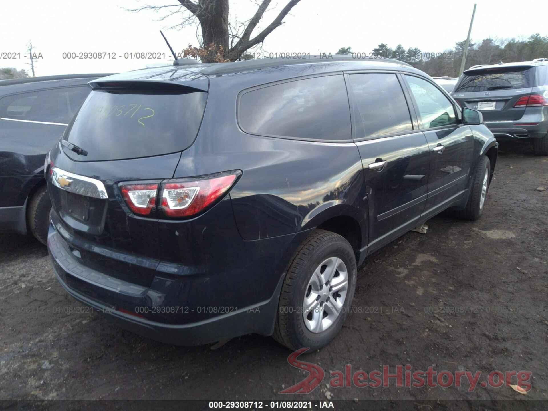 1GNKRFED7HJ305442 2017 CHEVROLET TRAVERSE