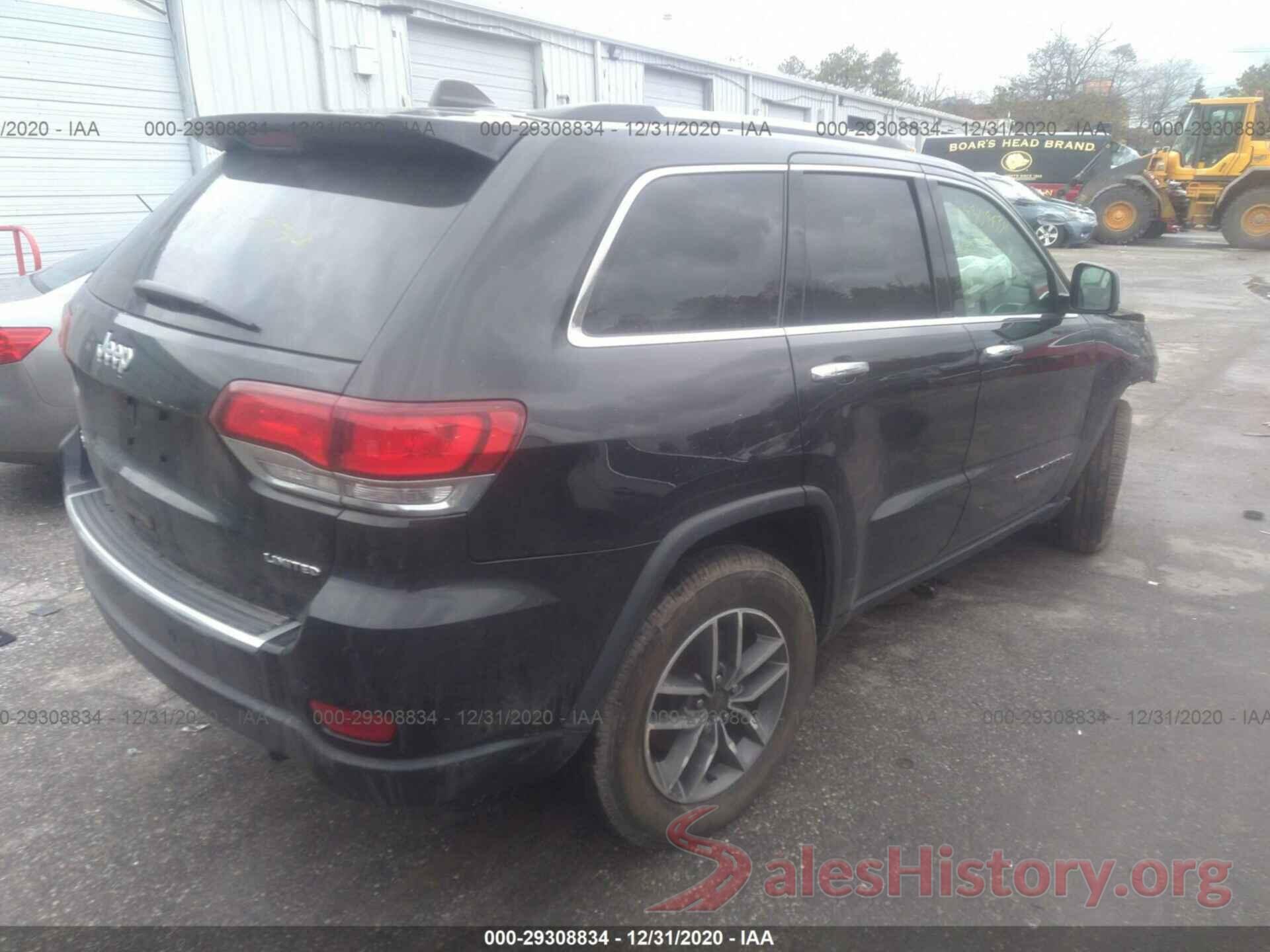 1C4RJFBG8LC104322 2020 JEEP GRAND CHEROKEE