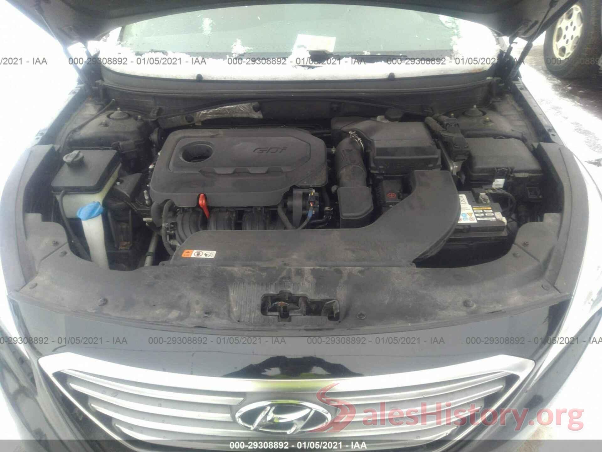 5NPE24AFXHH465295 2017 HYUNDAI SONATA