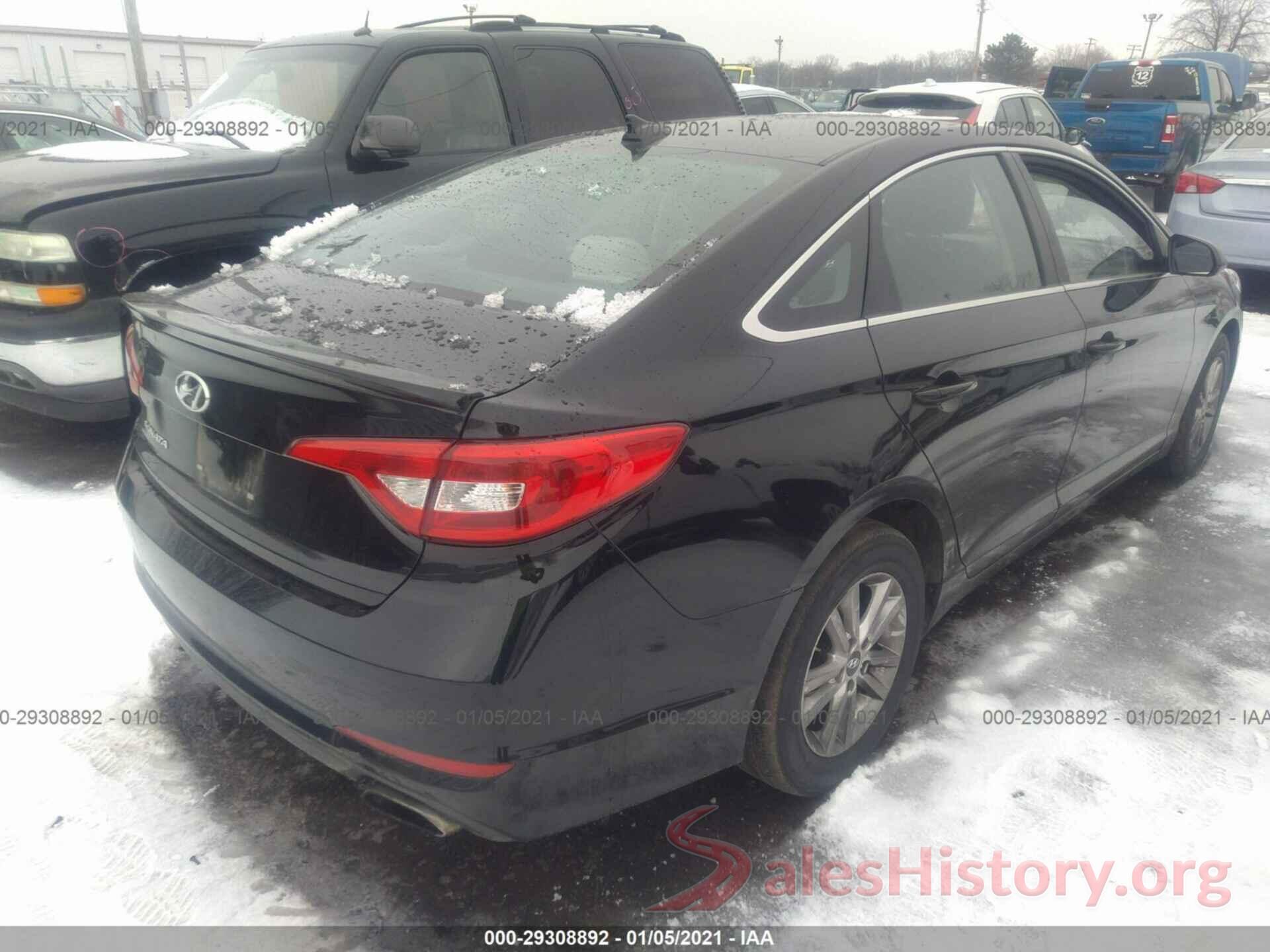 5NPE24AFXHH465295 2017 HYUNDAI SONATA