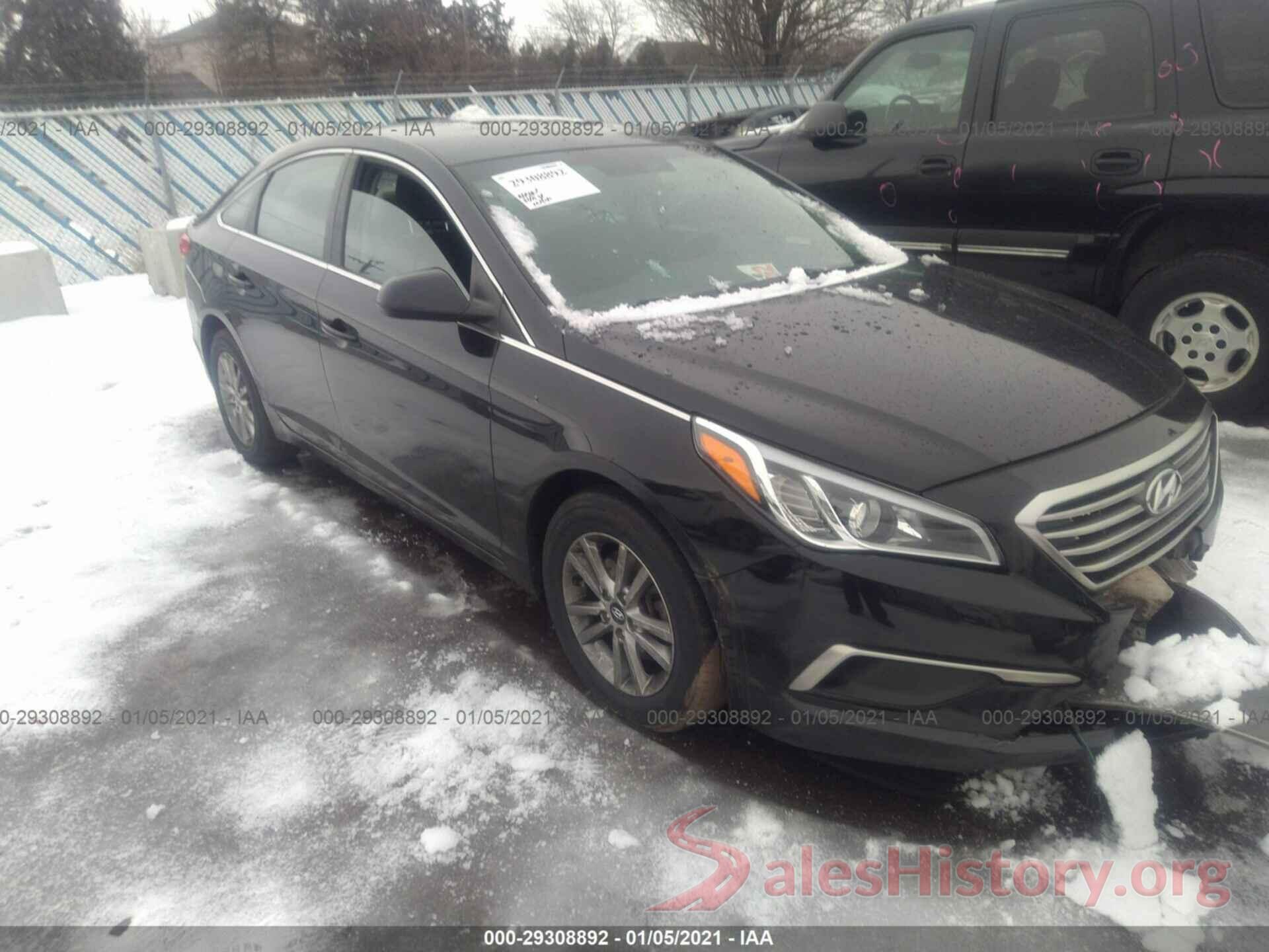 5NPE24AFXHH465295 2017 HYUNDAI SONATA