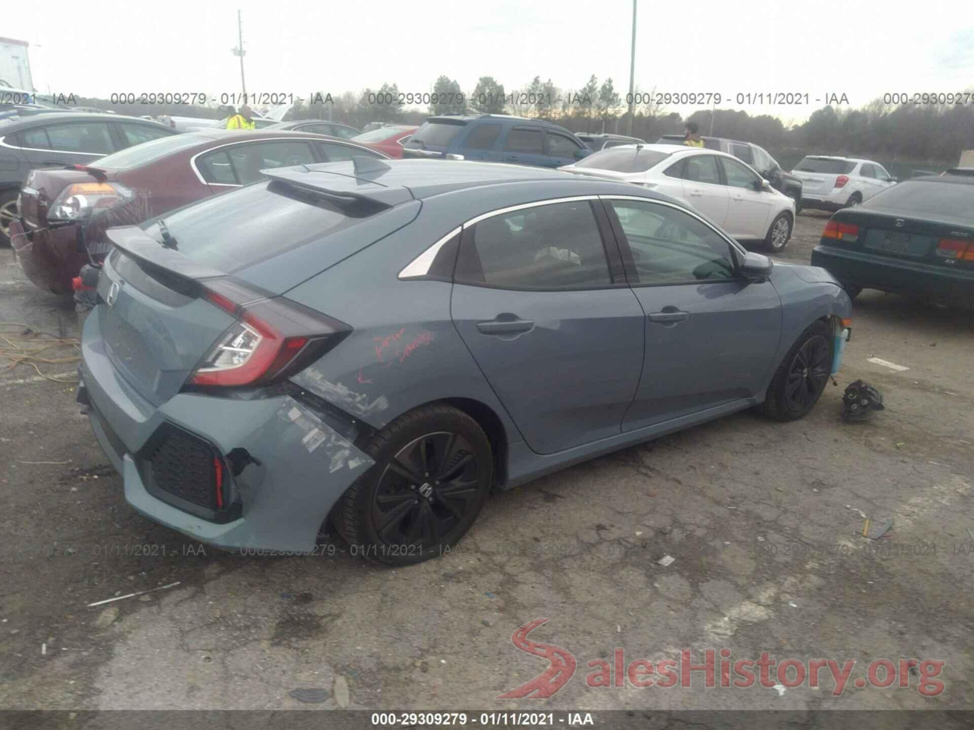 SHHFK7H61KU214634 2019 HONDA CIVIC HATCHBACK