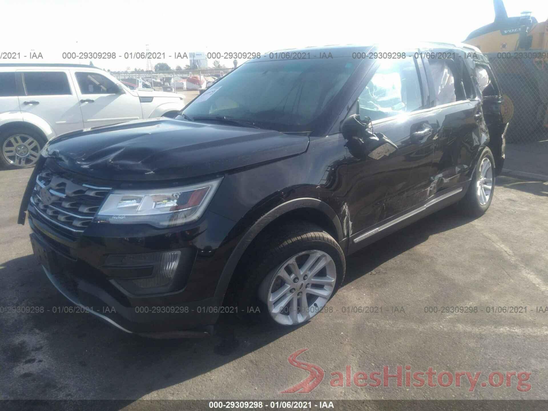 1FM5K7D86GGA85657 2016 FORD EXPLORER