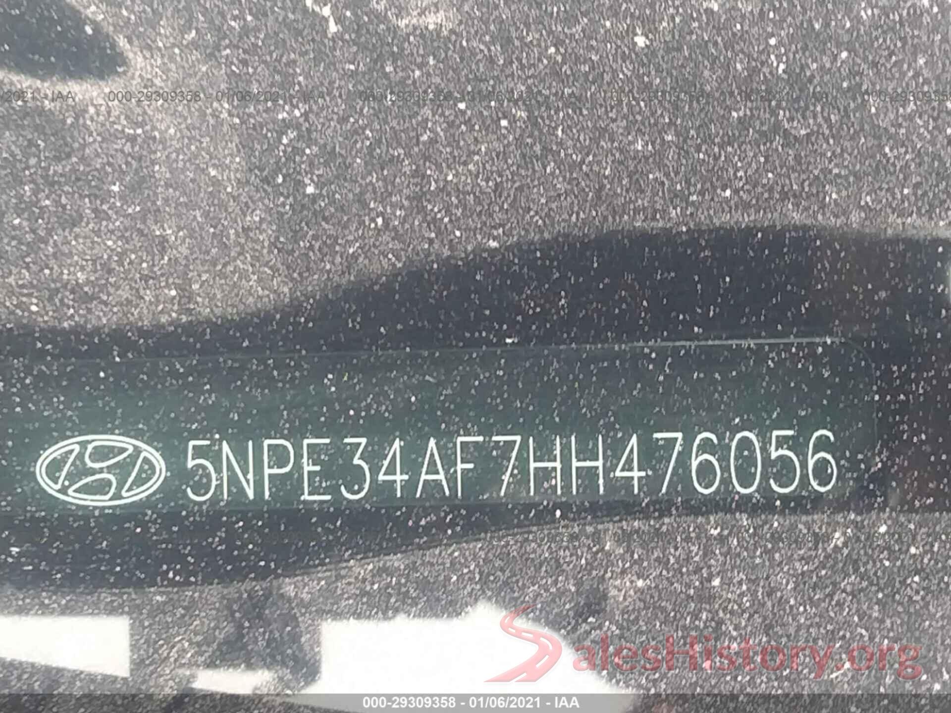 5NPE34AF7HH476056 2017 HYUNDAI SONATA