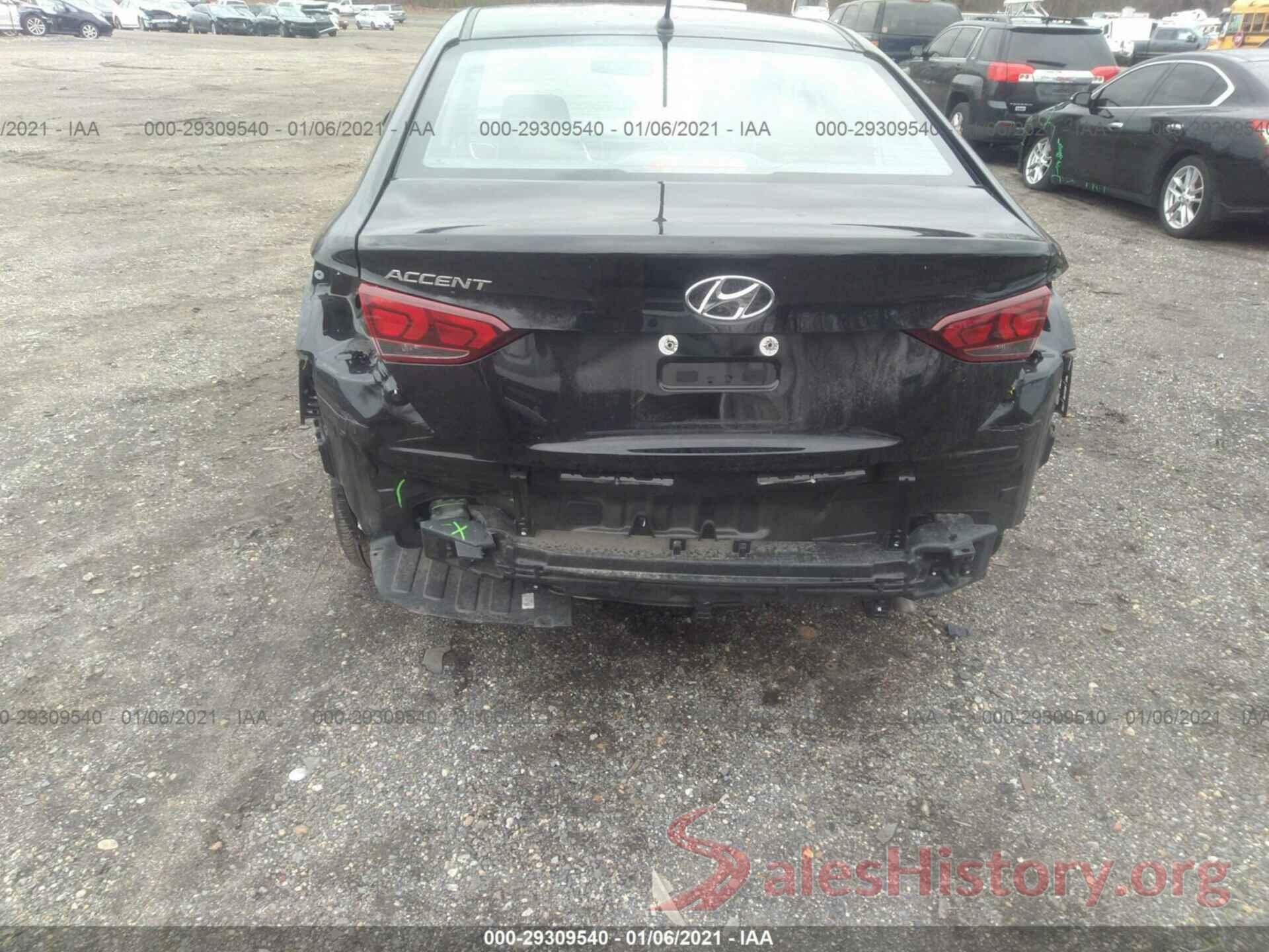 3KPC24A6XLE125729 2020 HYUNDAI ACCENT