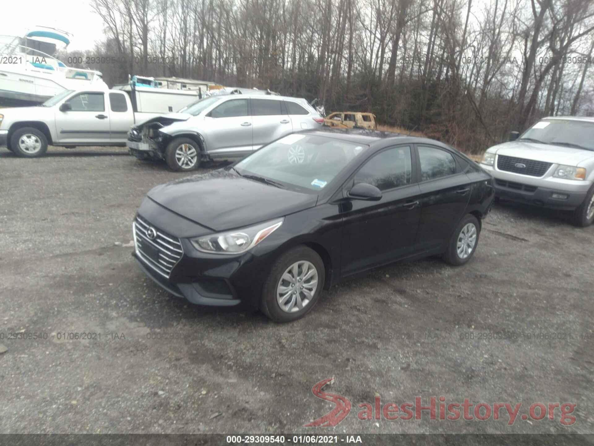 3KPC24A6XLE125729 2020 HYUNDAI ACCENT