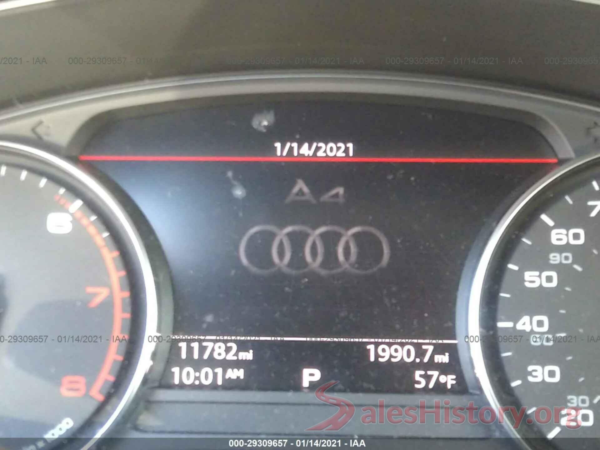 WAUKMAF42JA083100 2018 AUDI A4