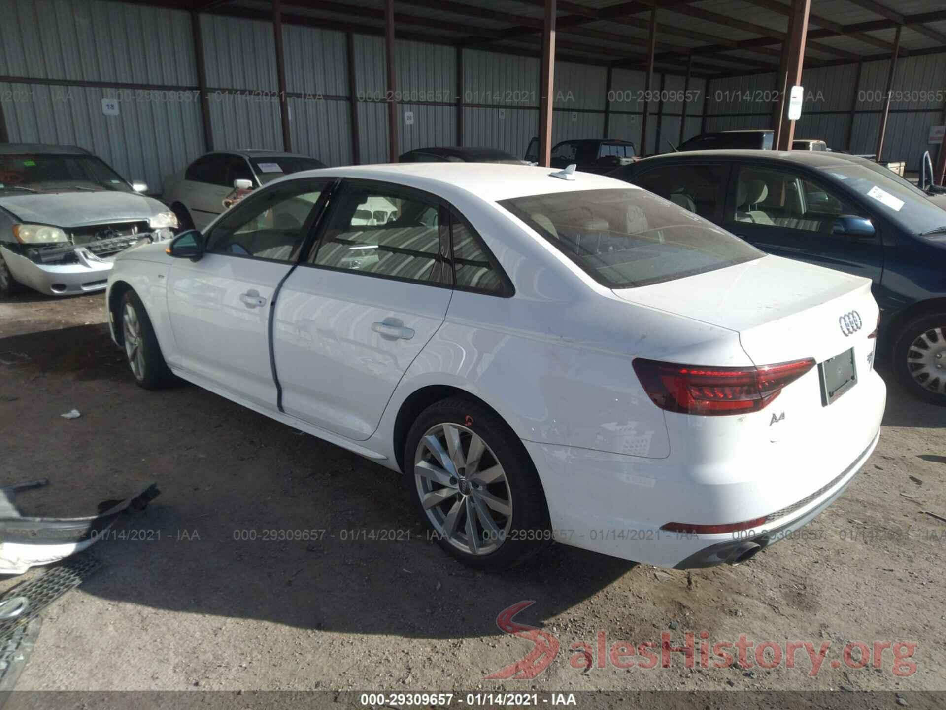 WAUKMAF42JA083100 2018 AUDI A4