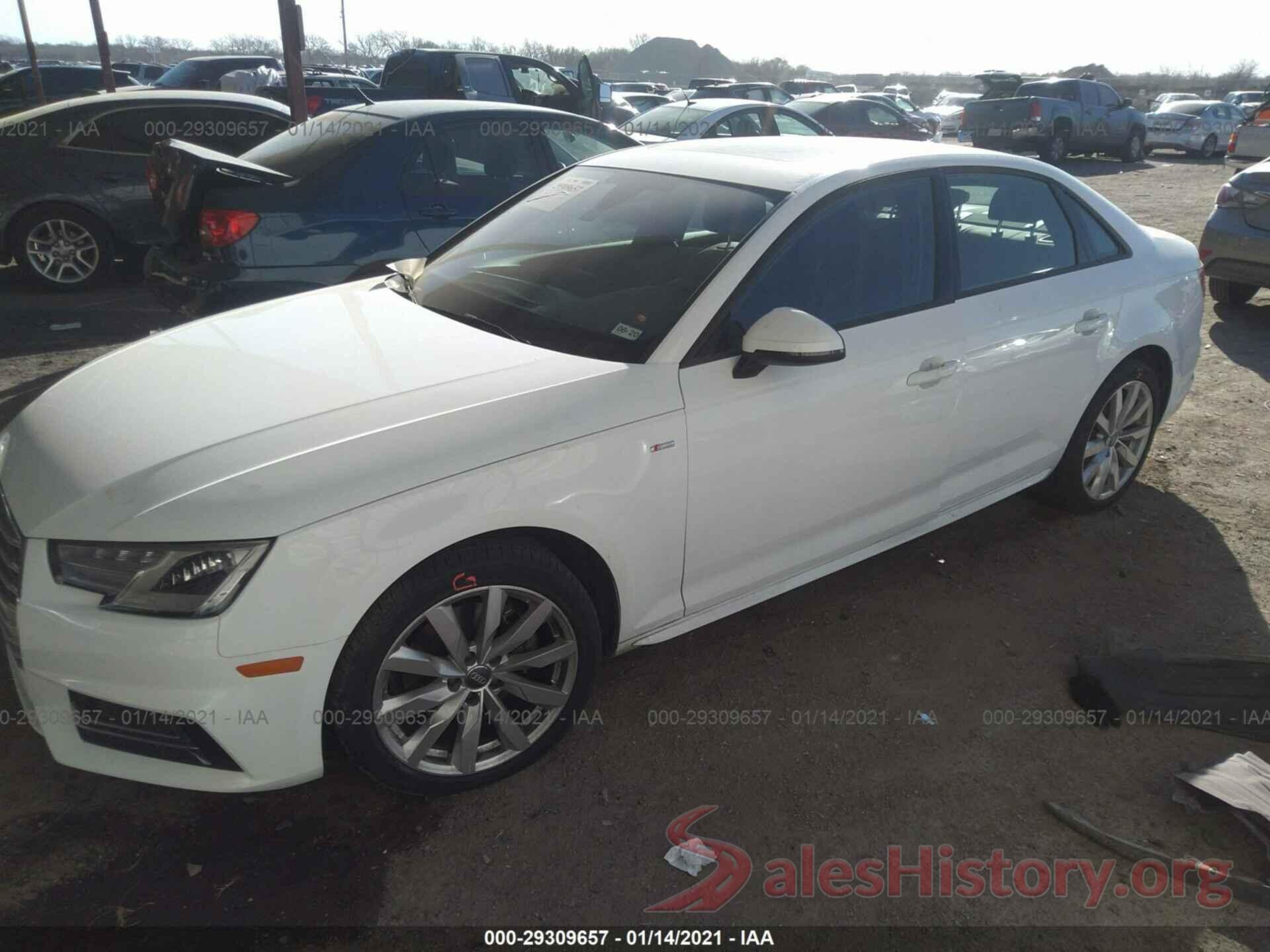 WAUKMAF42JA083100 2018 AUDI A4