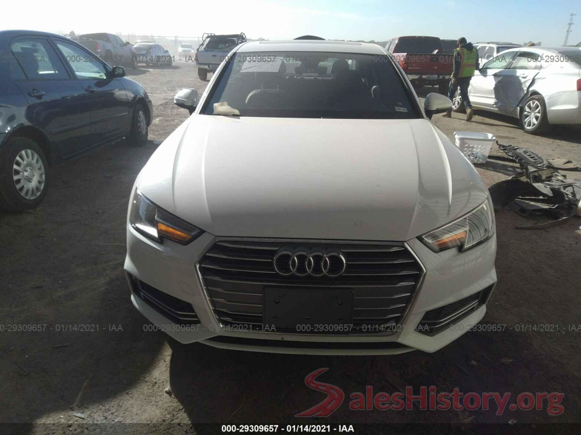 WAUKMAF42JA083100 2018 AUDI A4