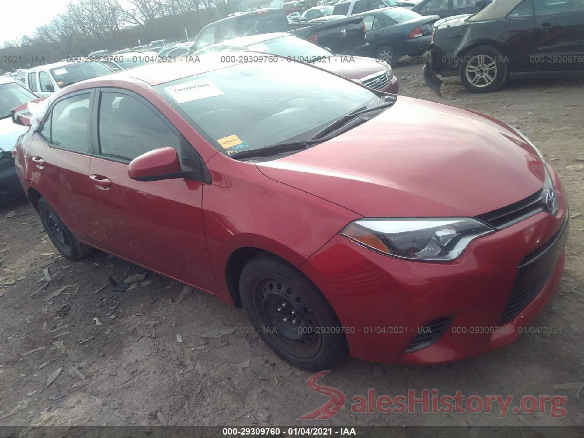 5YFBURHE8GP538429 2016 TOYOTA COROLLA