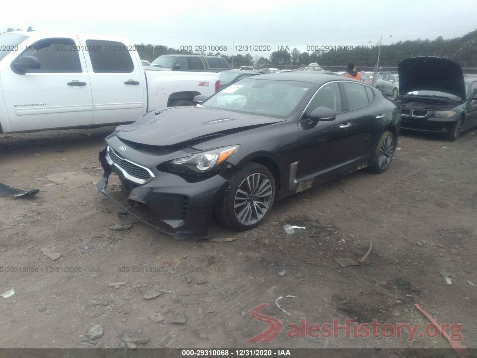 KNAE15LAXK6047666 2019 KIA STINGER