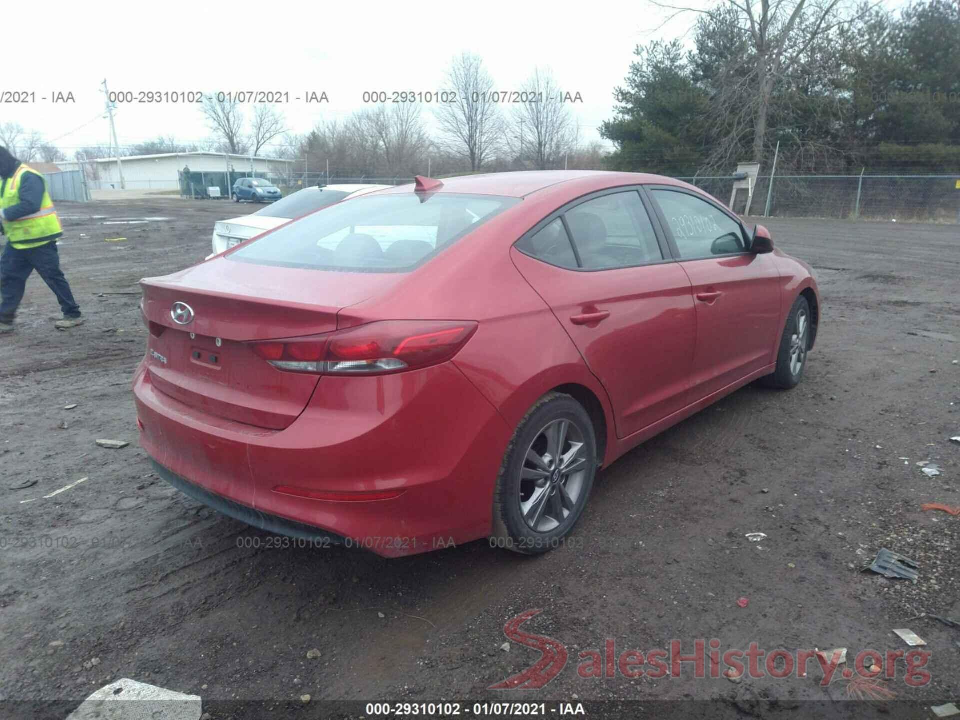 5NPD84LF6HH168984 2017 HYUNDAI ELANTRA