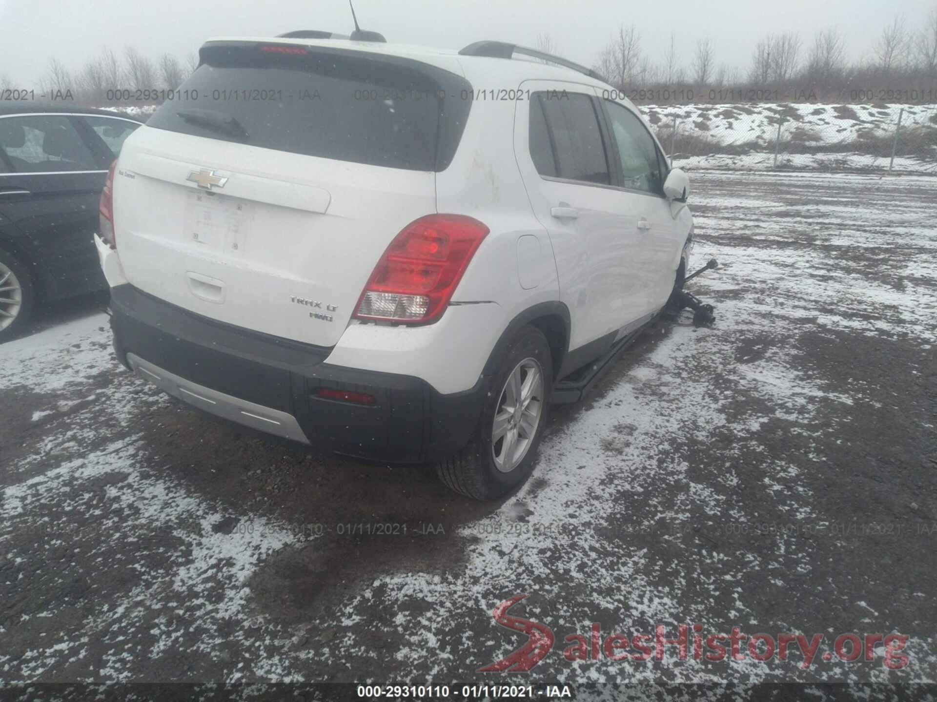 3GNCJPSBXGL125576 2016 CHEVROLET TRAX