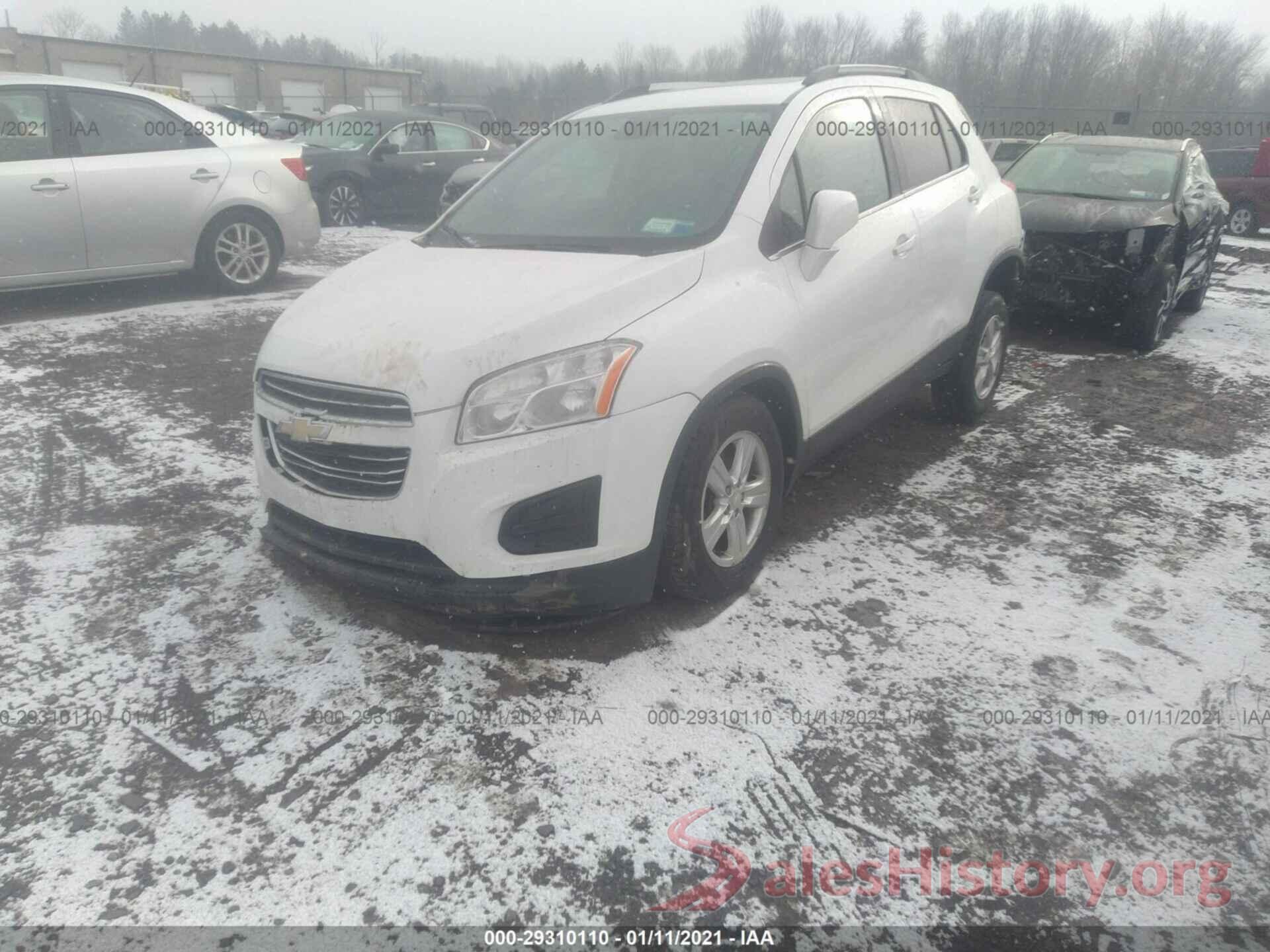 3GNCJPSBXGL125576 2016 CHEVROLET TRAX