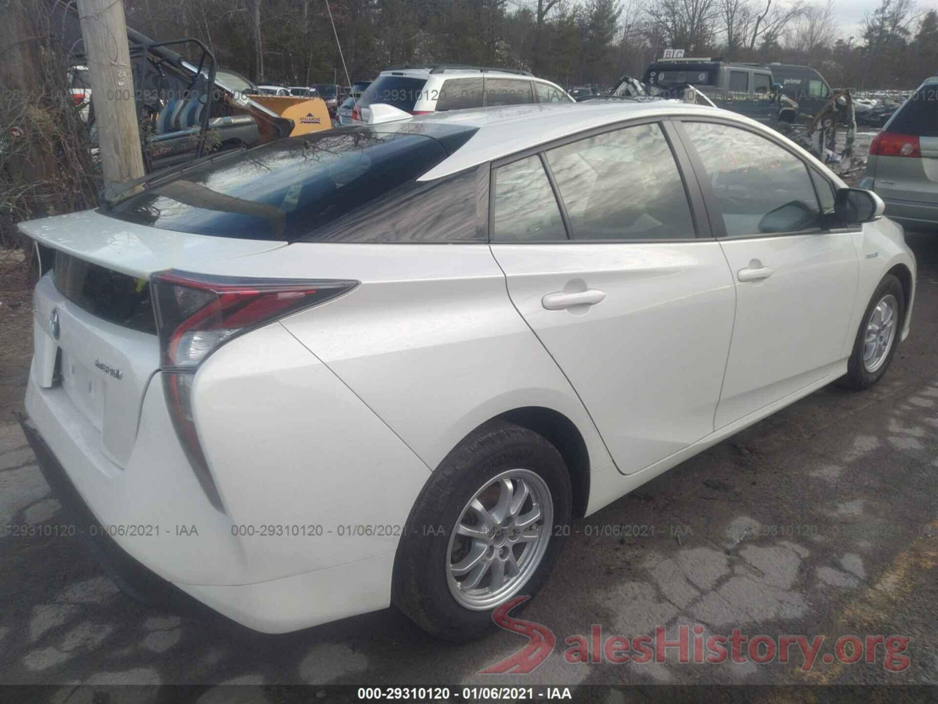 JTDKARFUXG3027302 2016 TOYOTA PRIUS