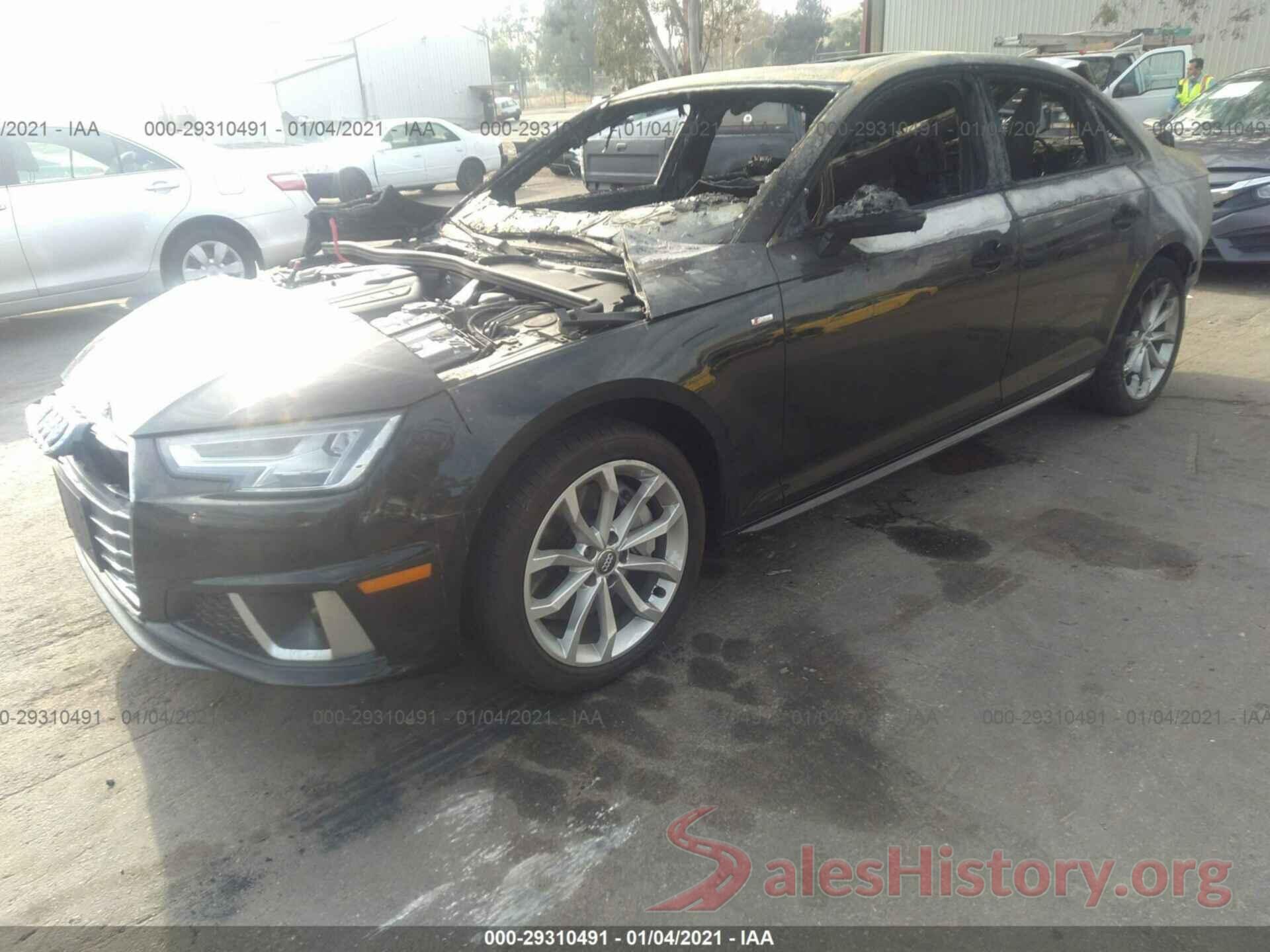 WAUENAF46KA114313 2019 AUDI A4