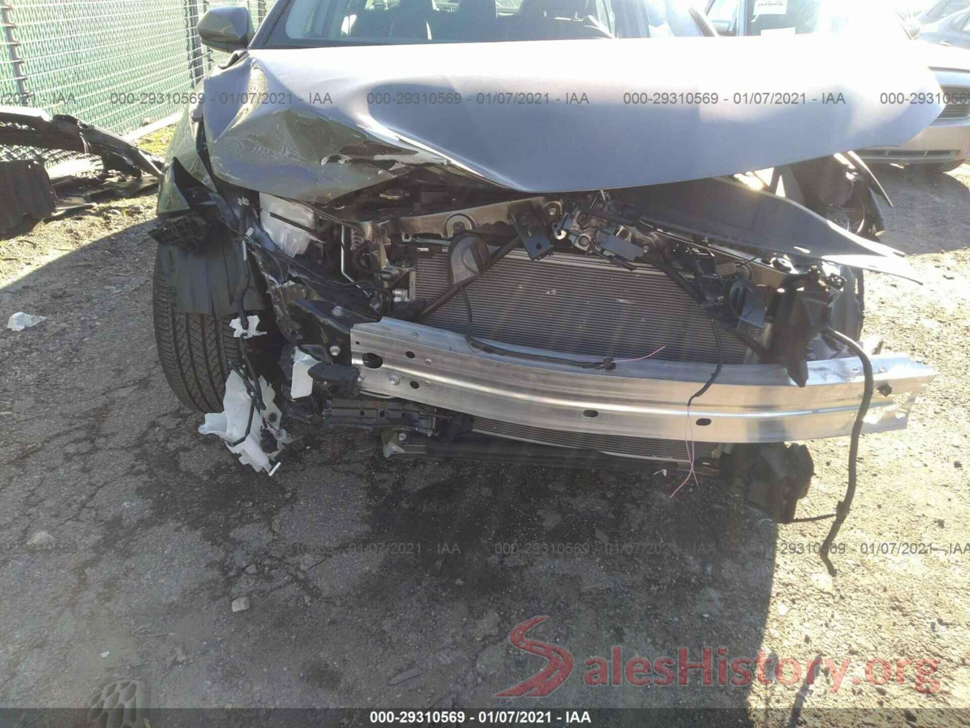 4T1G11AK9LU302557 2020 TOYOTA CAMRY