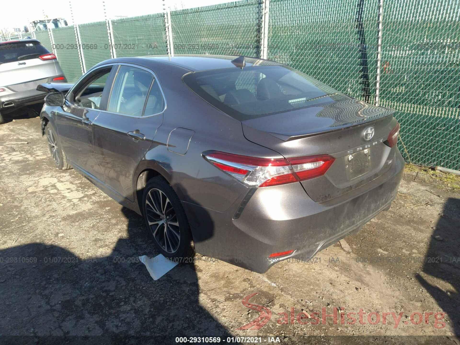 4T1G11AK9LU302557 2020 TOYOTA CAMRY